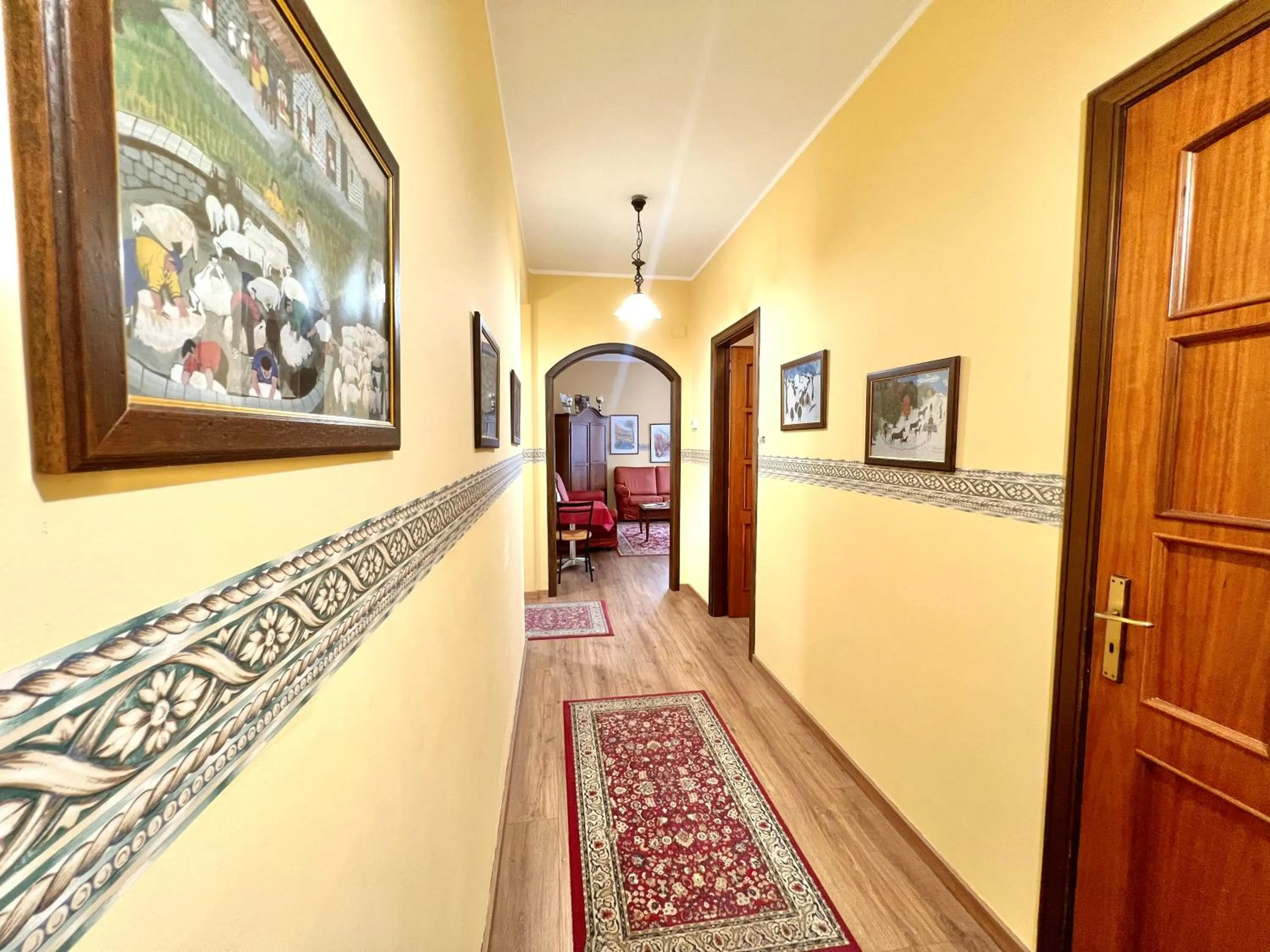 Lobby or reception in Ai Tre Parchi Bed And Bike