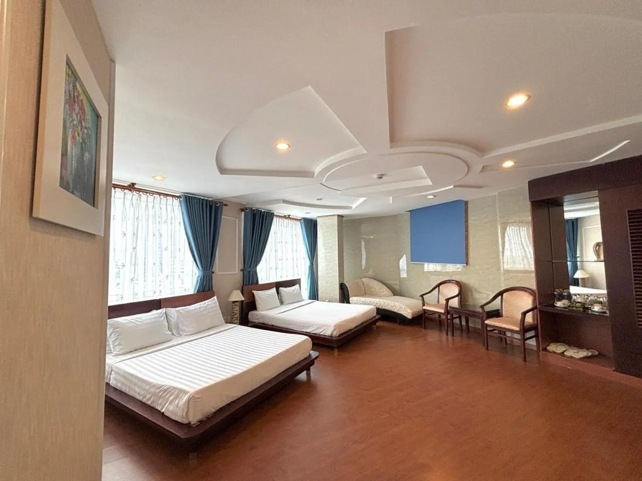 Bed in Kim Tho Hotel