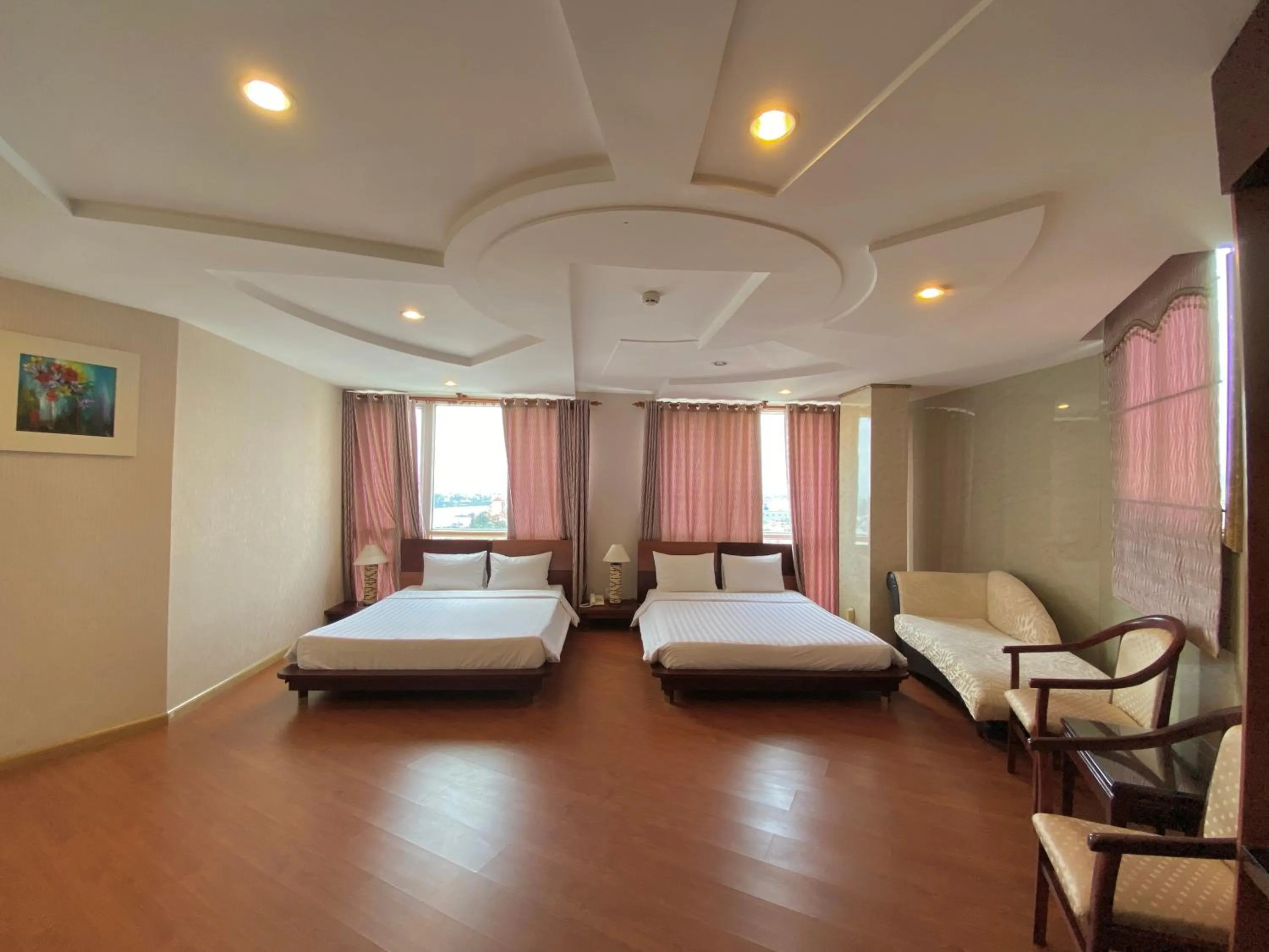 Bed in Kim Tho Hotel