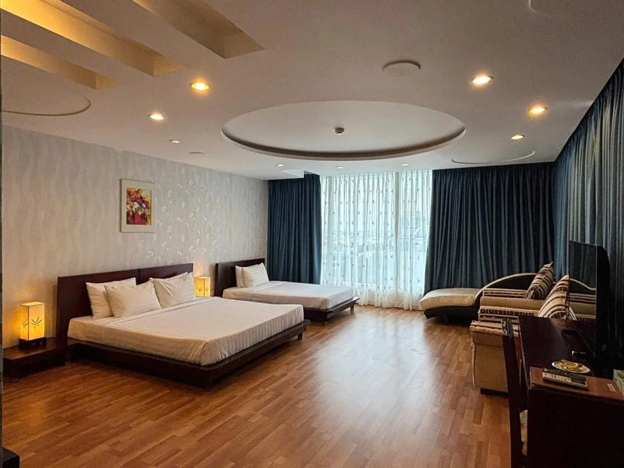 Bedroom, Bed in Kim Tho Hotel