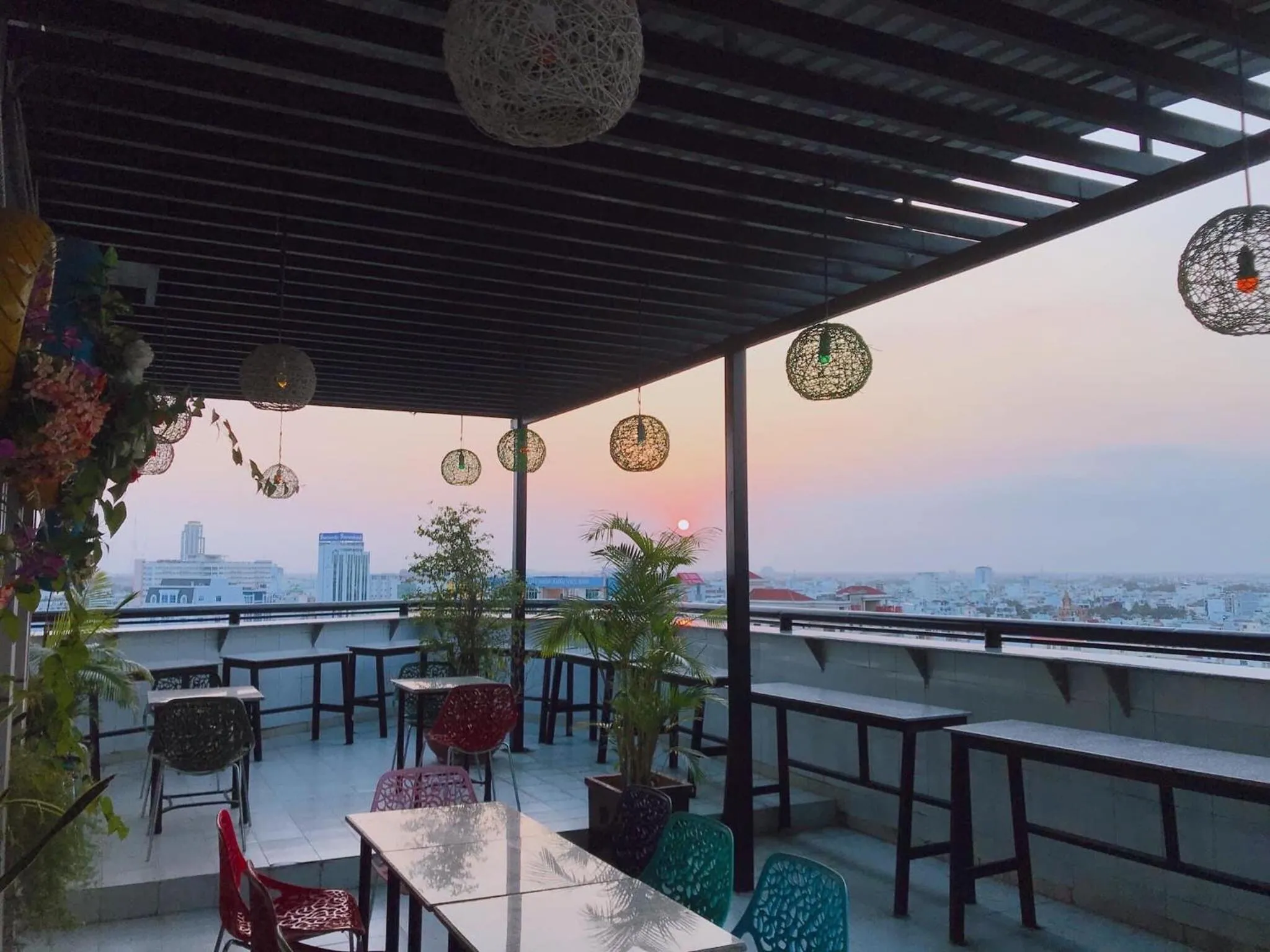 Natural landscape in Kim Tho Hotel