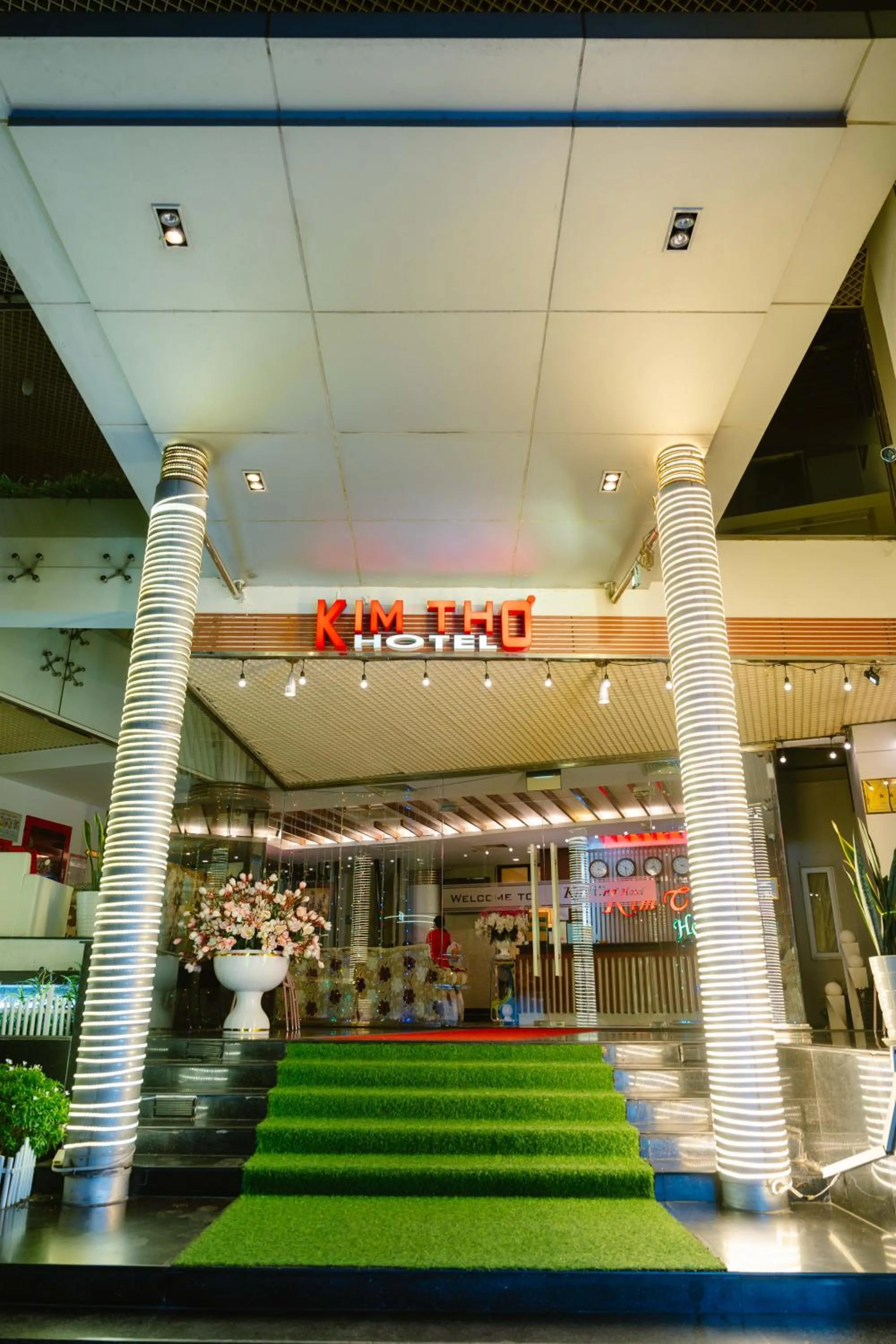 Property logo or sign in Kim Tho Hotel