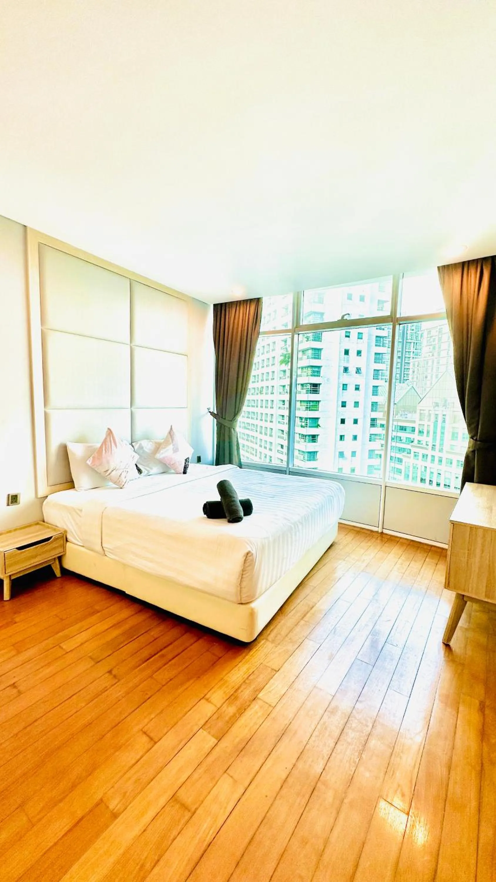 Bed in Vortex KLCC suites by Cityboxz