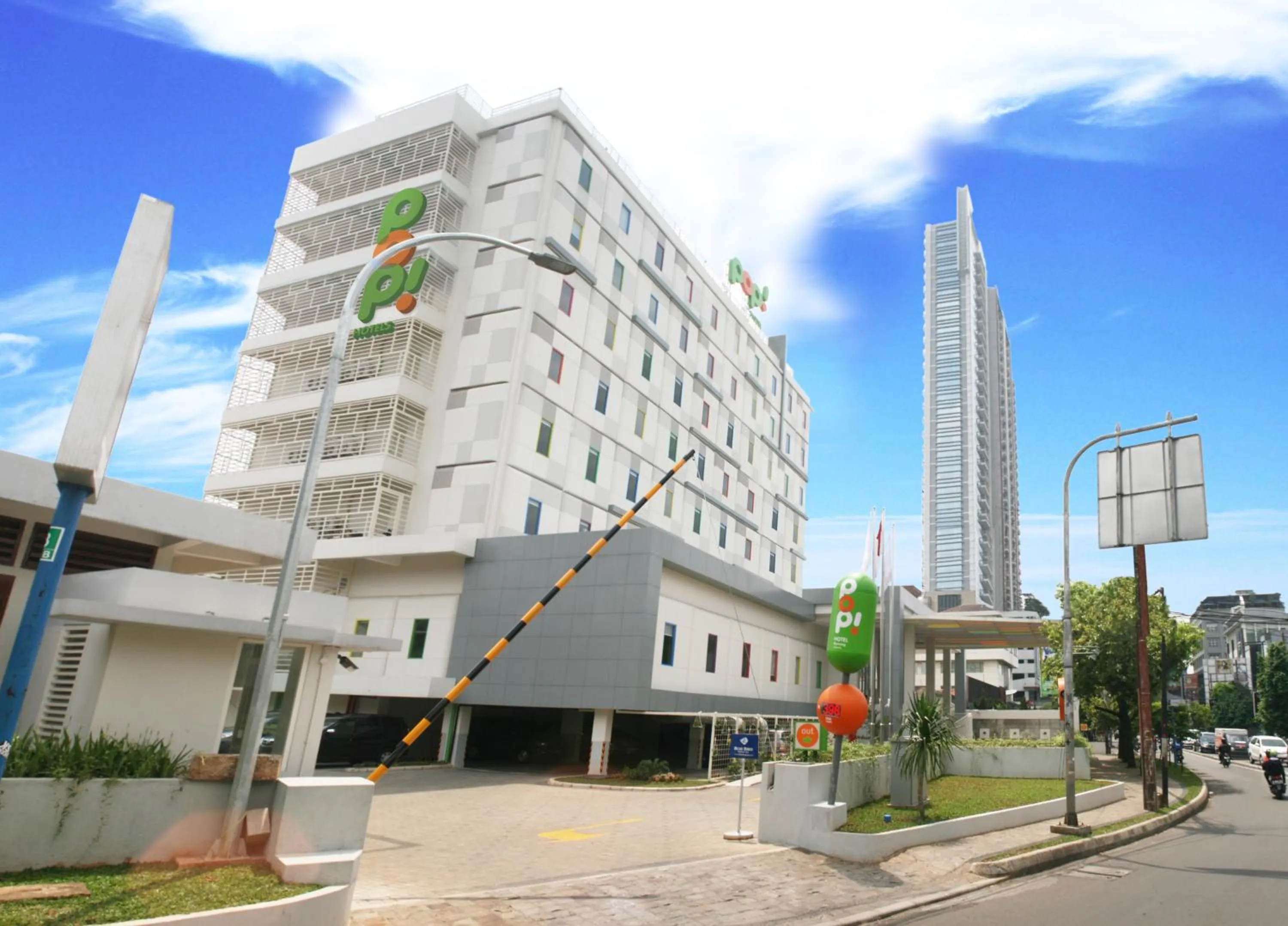 Property building in POP! Hotel Kemang Jakarta