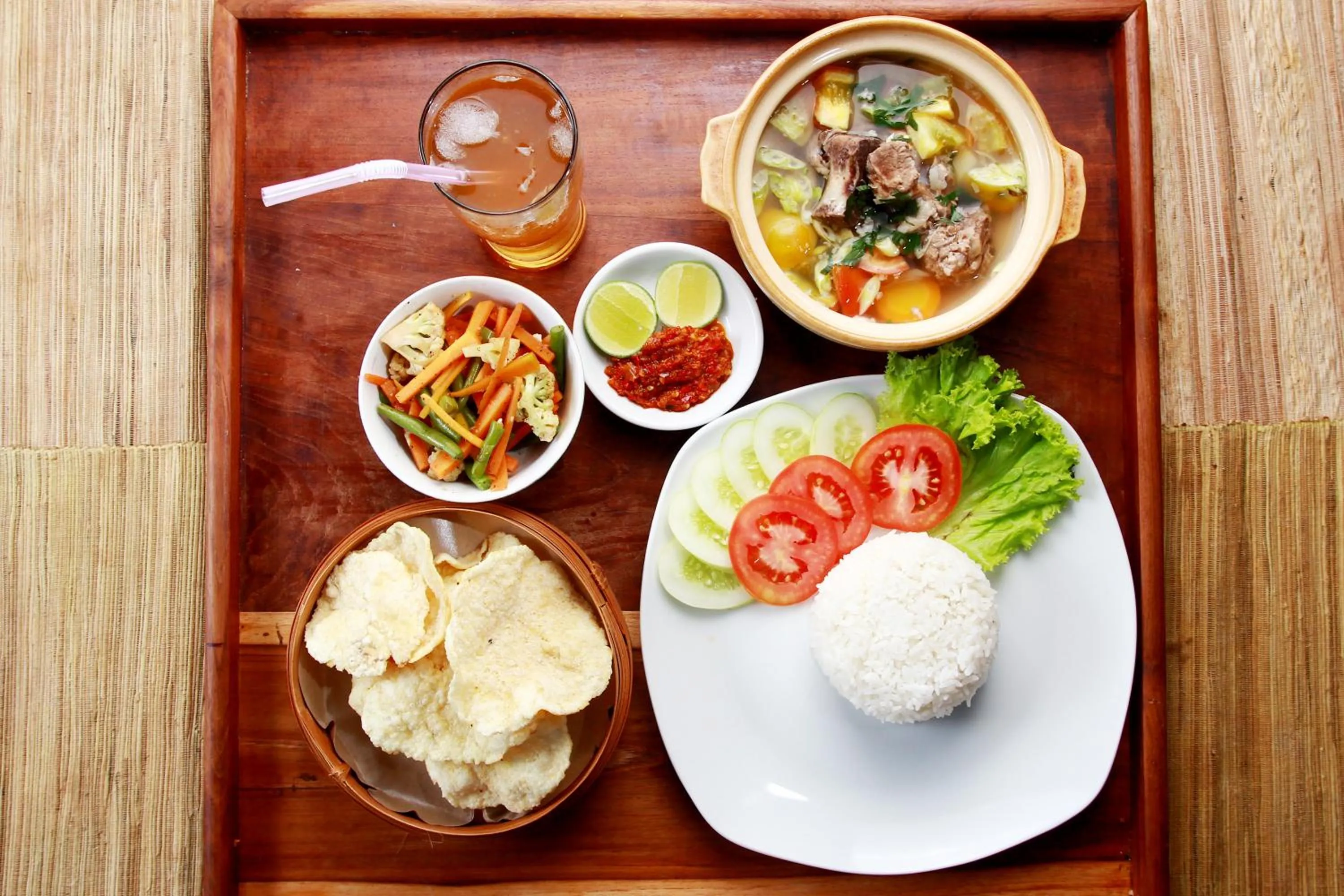 Food close-up in Citi M Hotel Gambir
