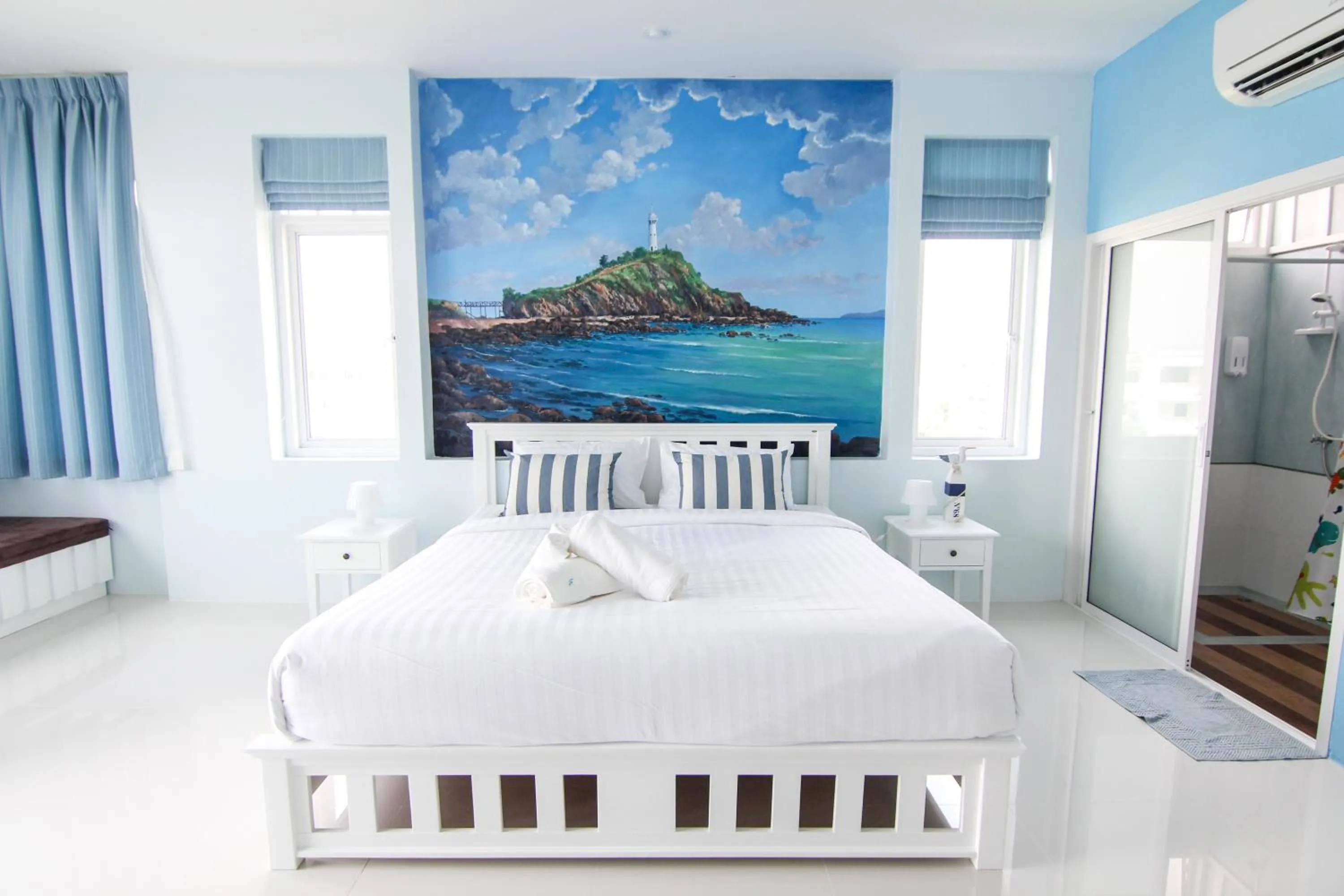 Bedroom, Bed in Just Fine Krabi