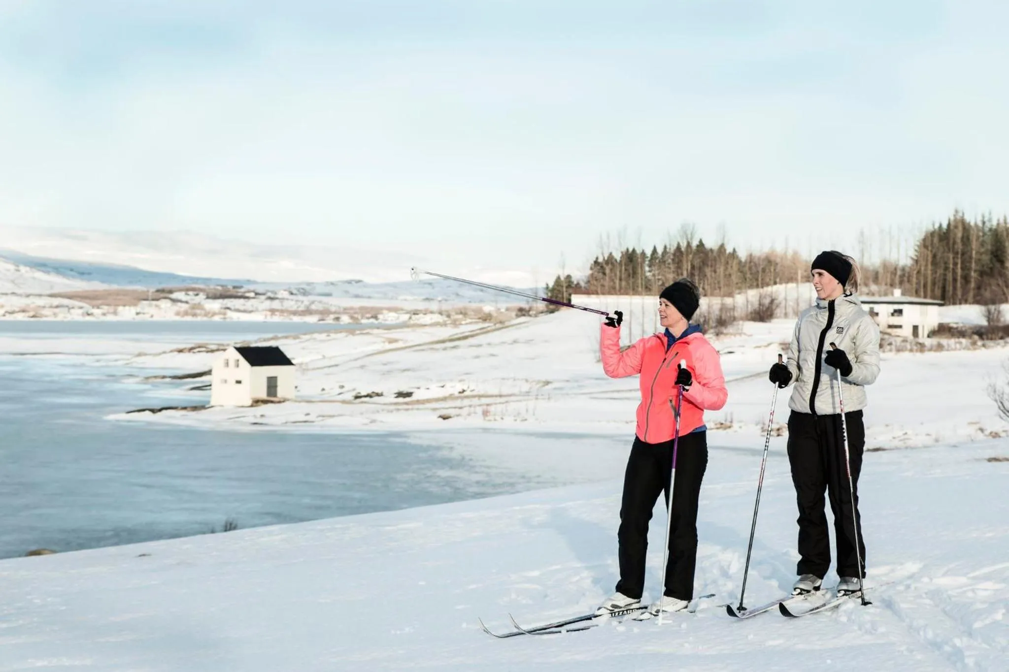 Skiing in Gistihúsið - Lake Hotel Egilsstadir