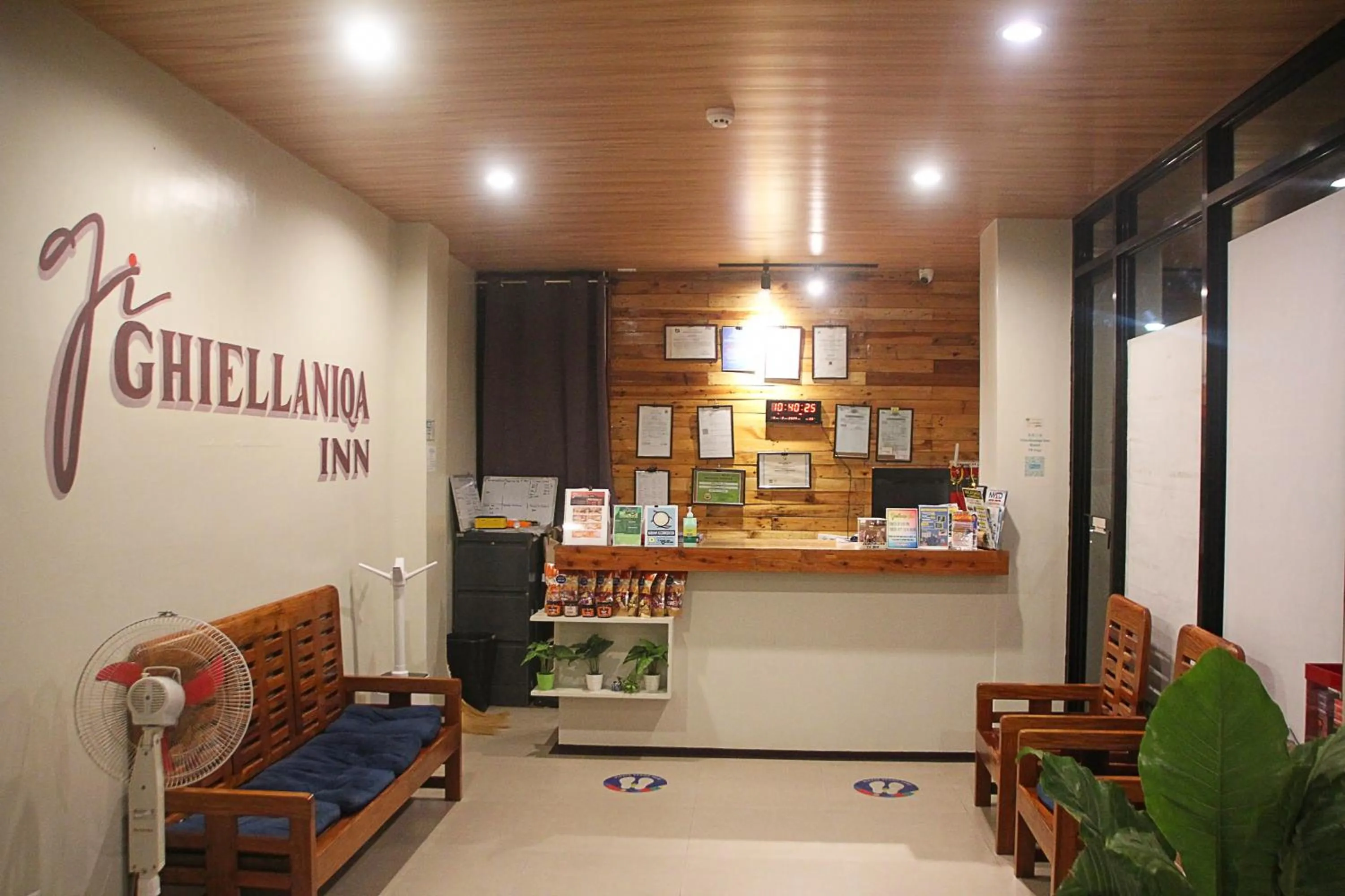 Lobby or reception in GHIELLANIQA INN