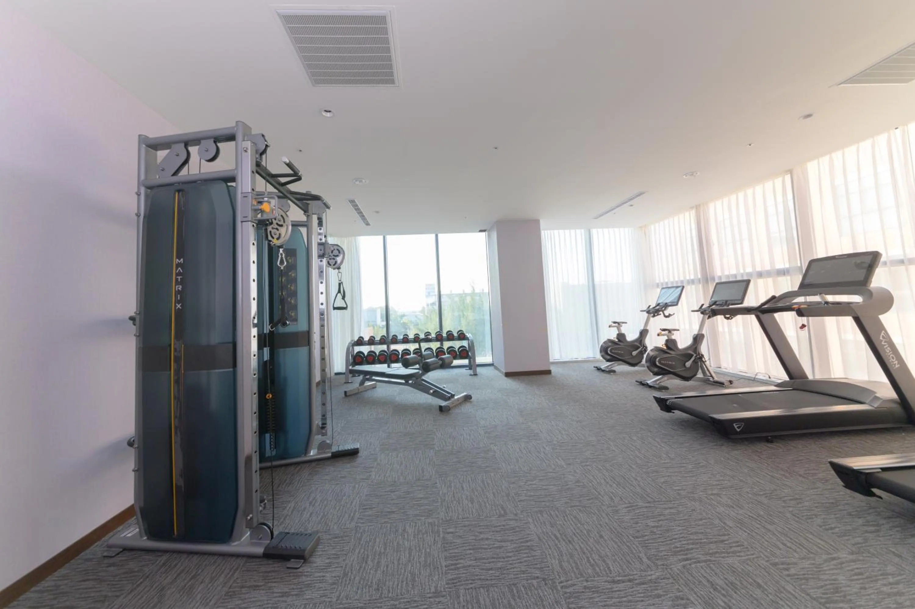 Fitness centre/facilities in JANDA Golden Tulip Hotel
