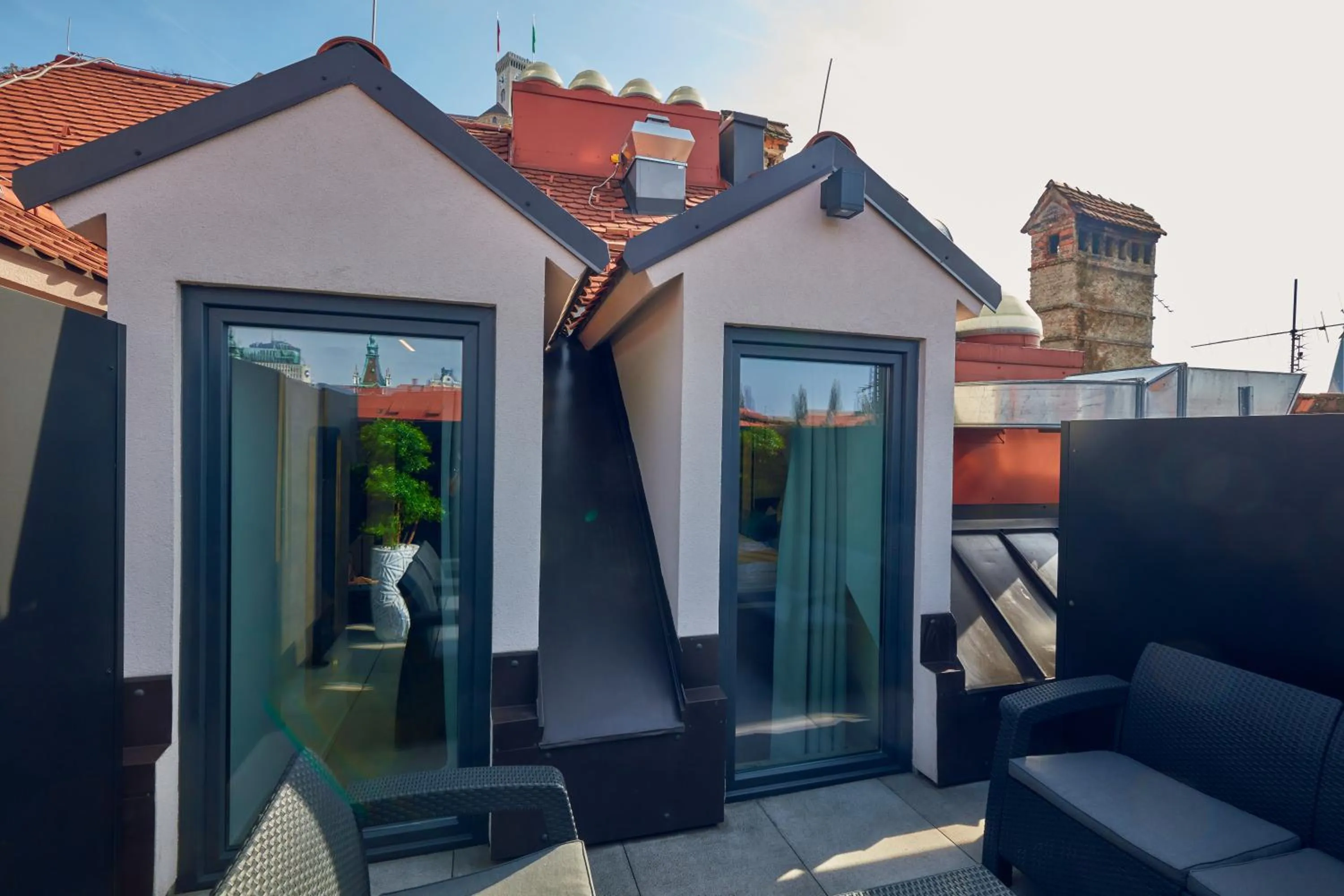 Property building in The Hotel Ljubljana