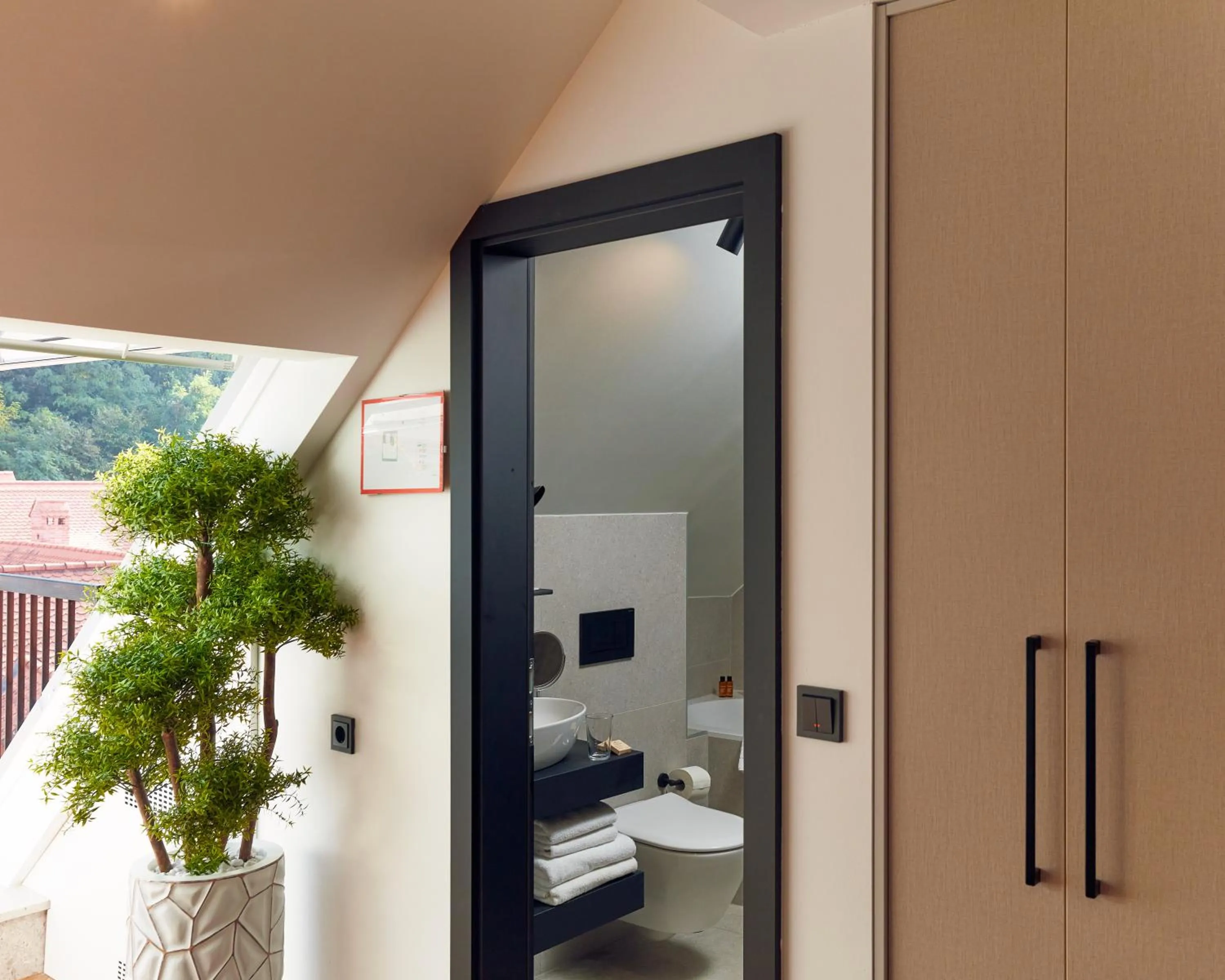 Toilet in The Hotel Ljubljana