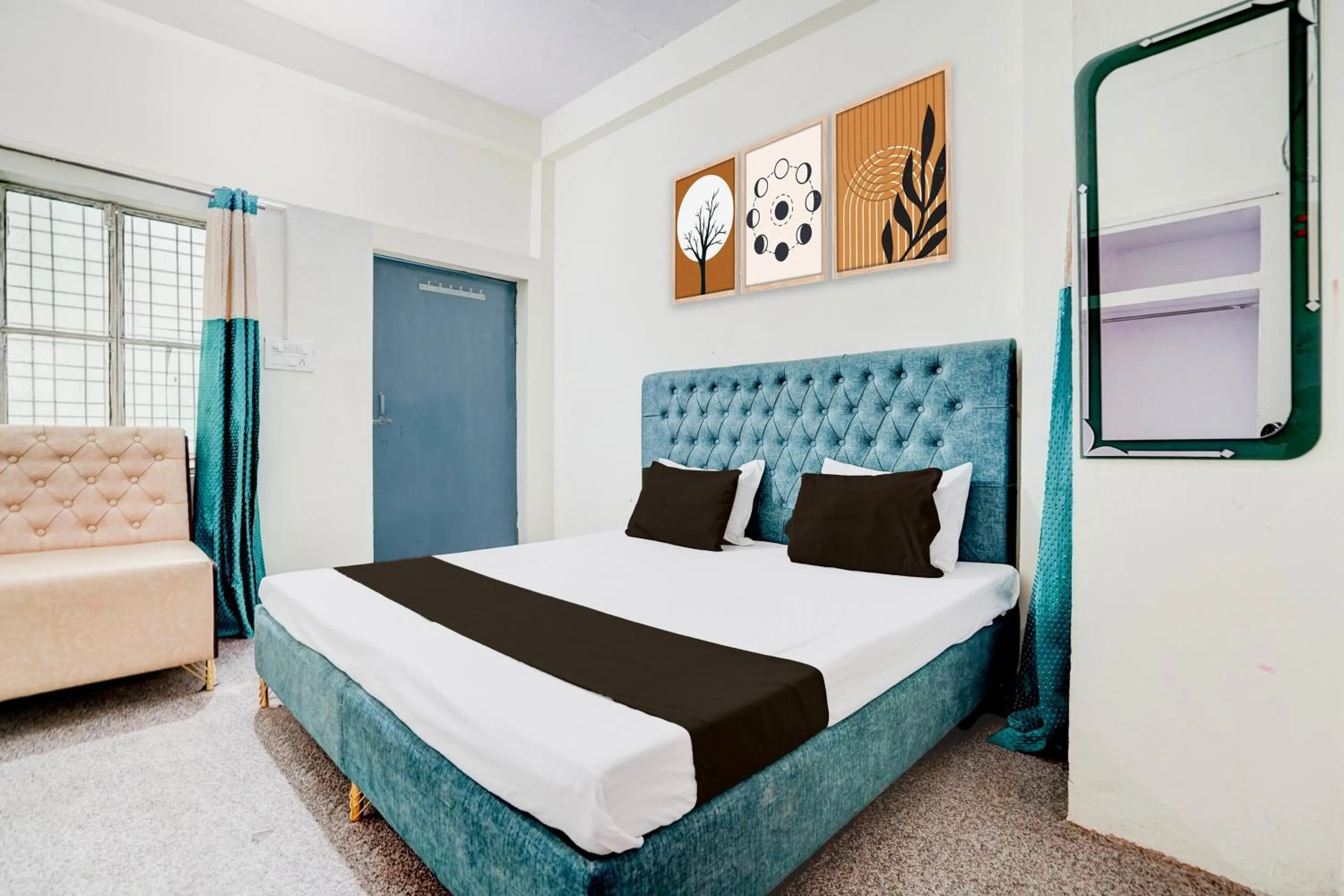 Bedroom, Bed in SPOT ON Sangam House