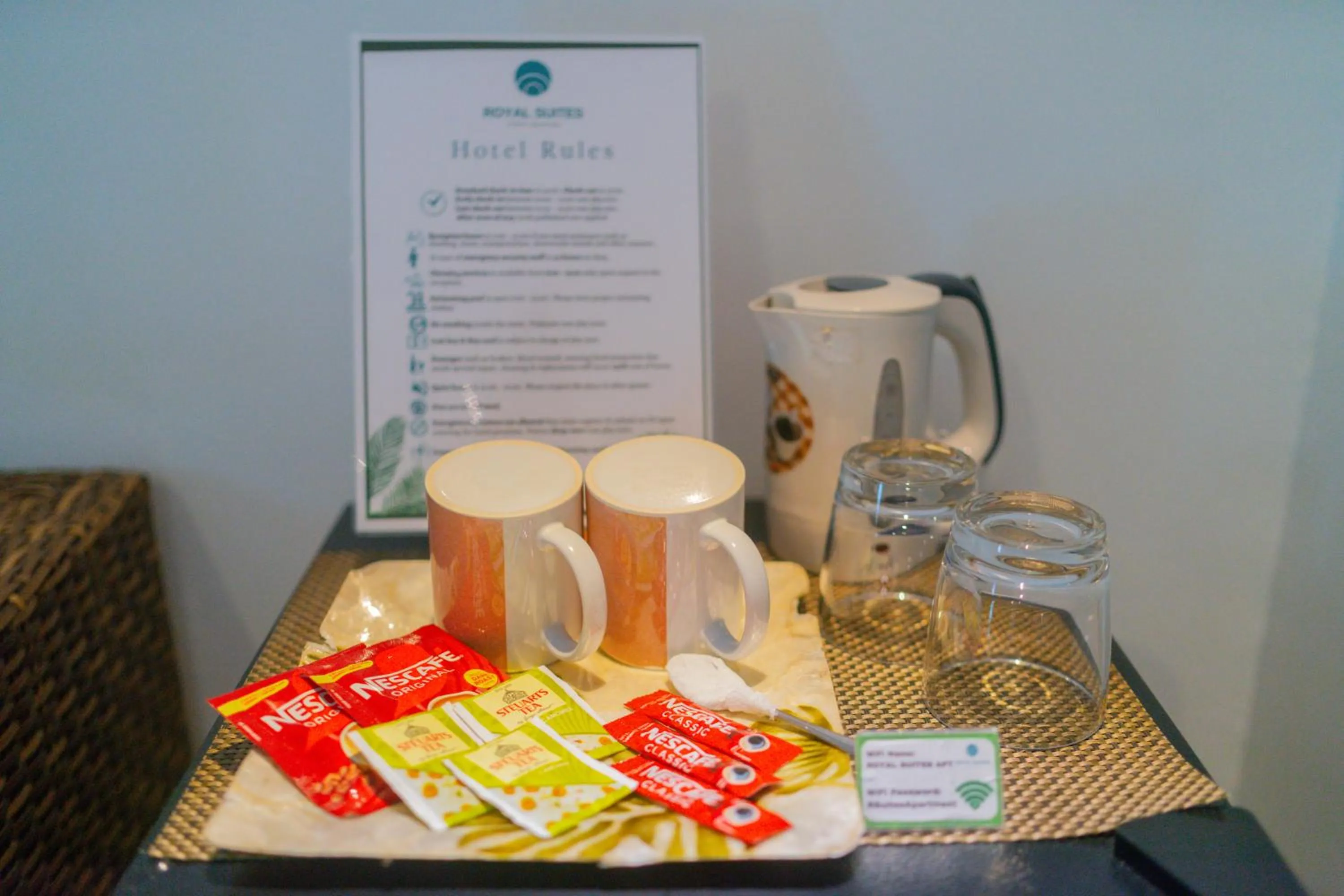 Coffee/tea facilities in ROYAL SUITES - PORT BARTON