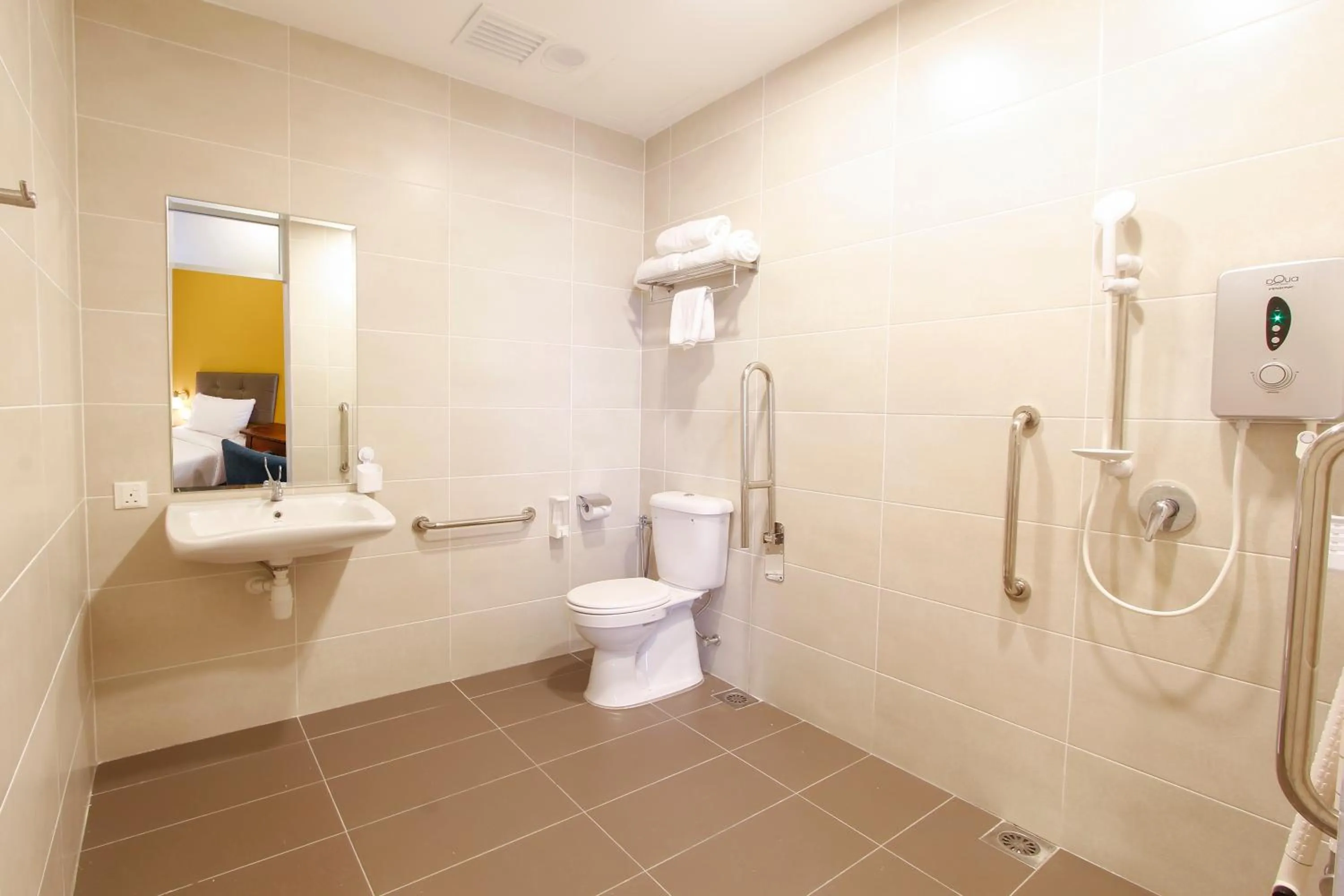 Bathroom in CitiVilla Hotel Penang