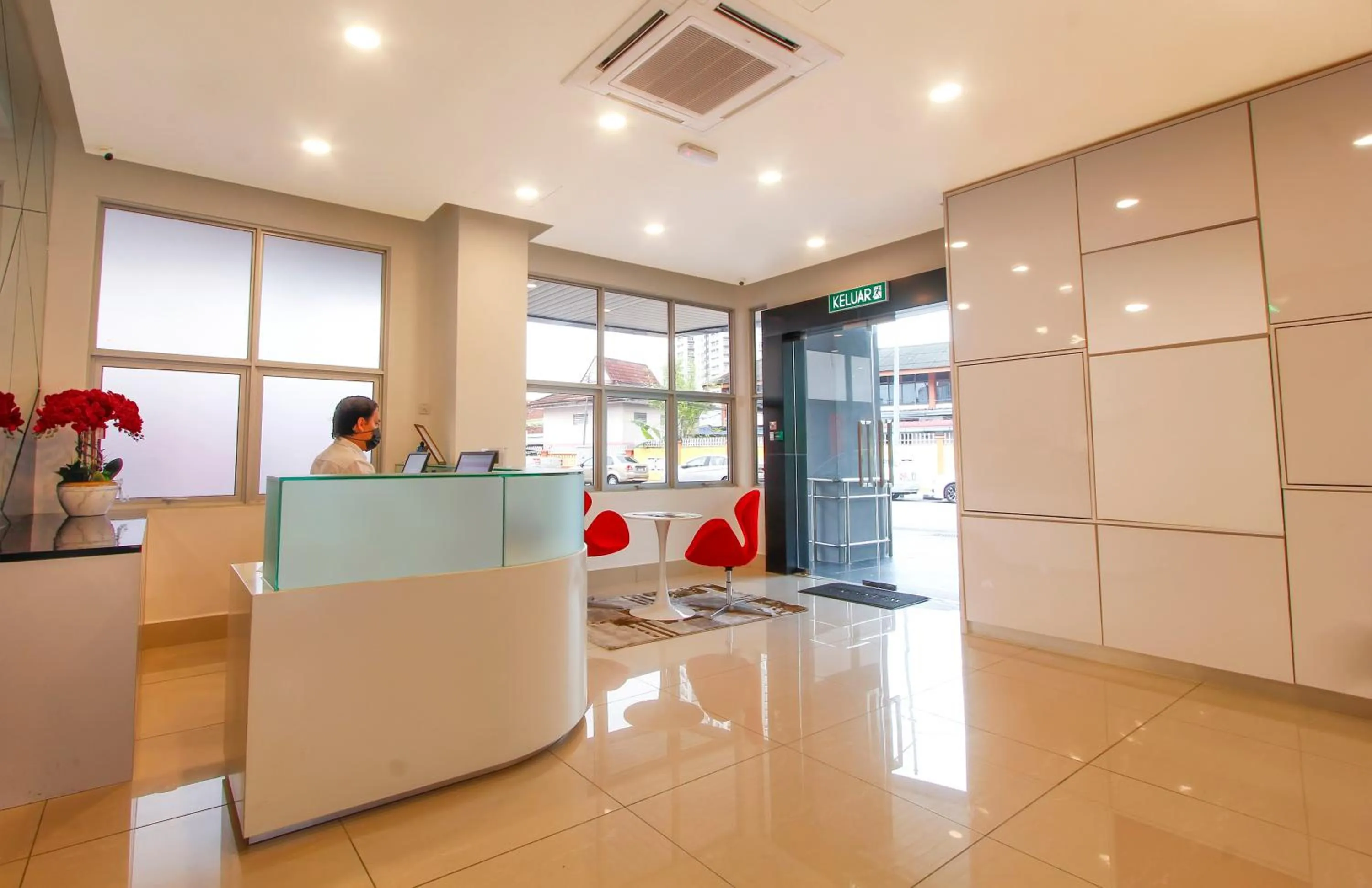 Lobby or reception in CitiVilla Hotel Penang
