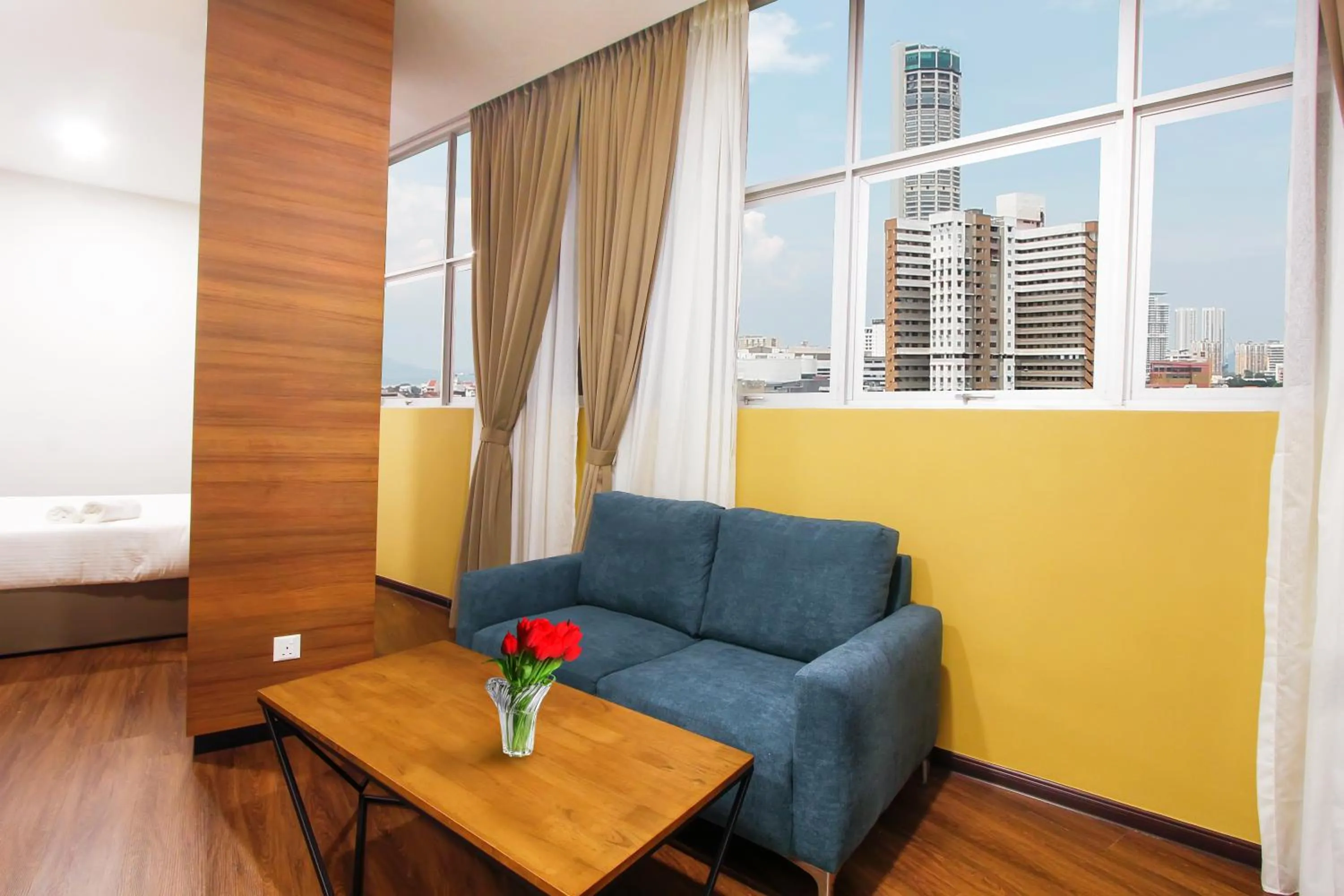 Seating area in CitiVilla Hotel Penang