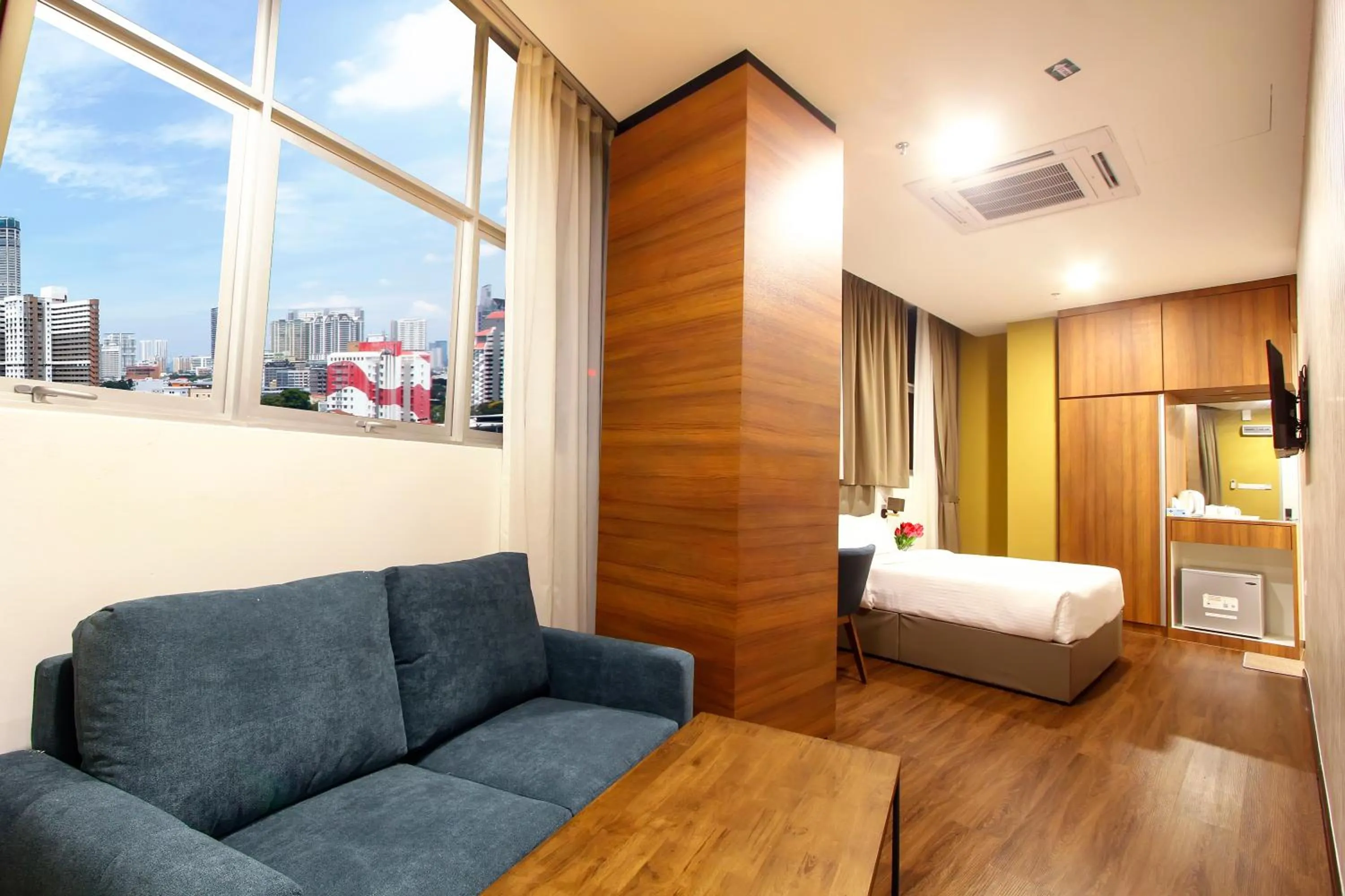 Photo of the whole room, Bed in CitiVilla Hotel Penang