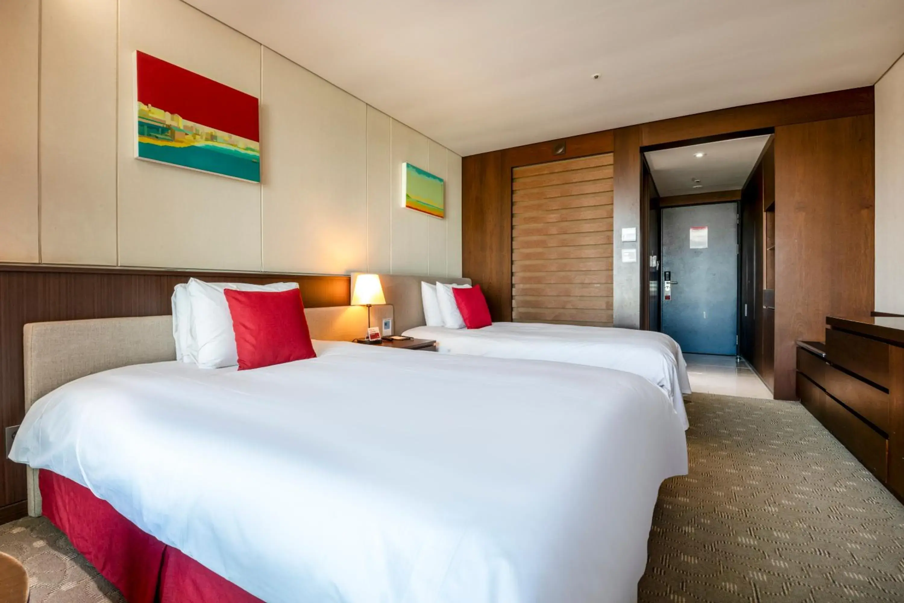 Standard Family Twin Room in Ramada by Wyndham Jeju Hamdeok Standard Family Twin Room in Ramada by Wyndham Jeju Hamdeok