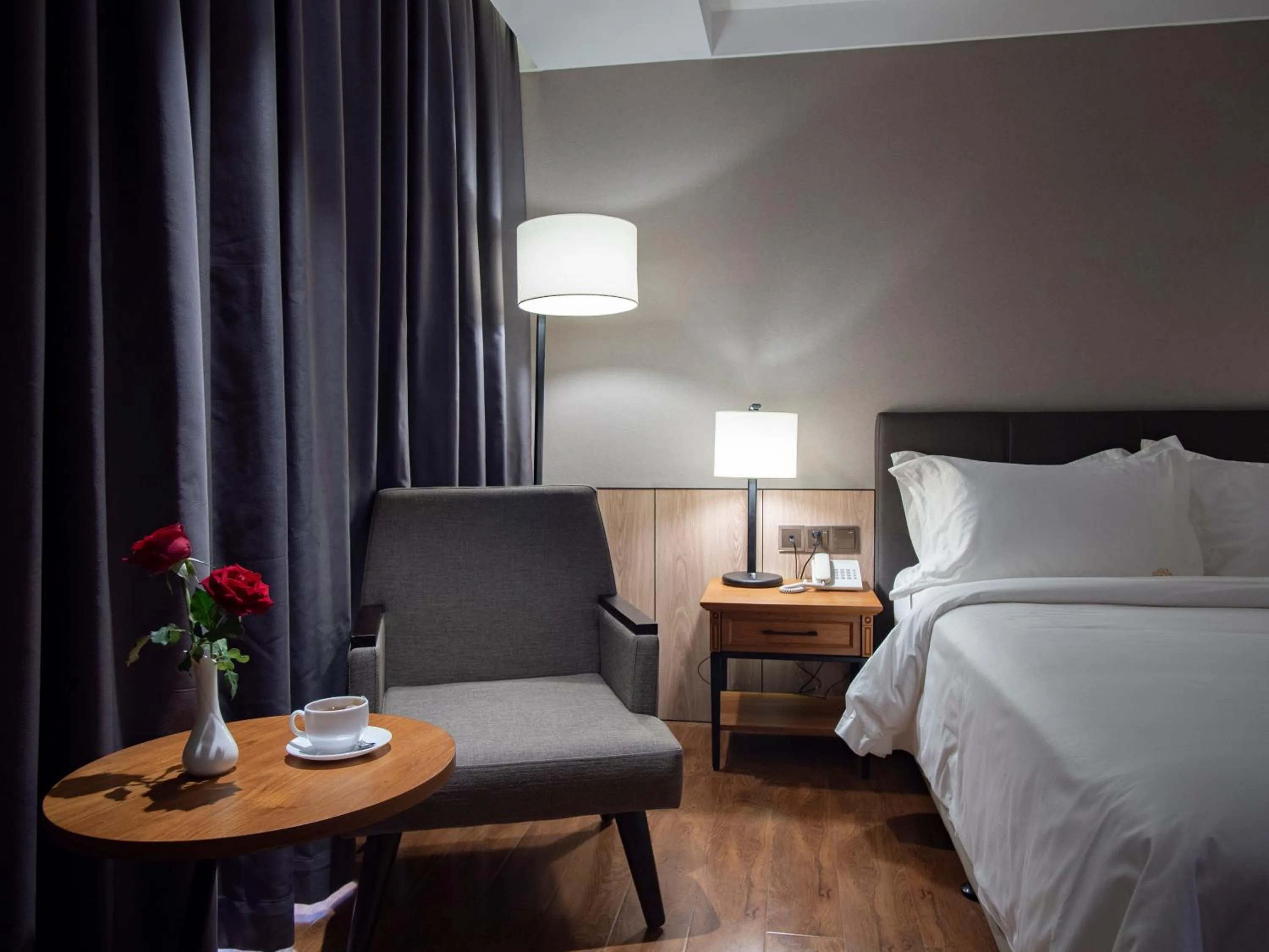 Seating area in Prince Hotel