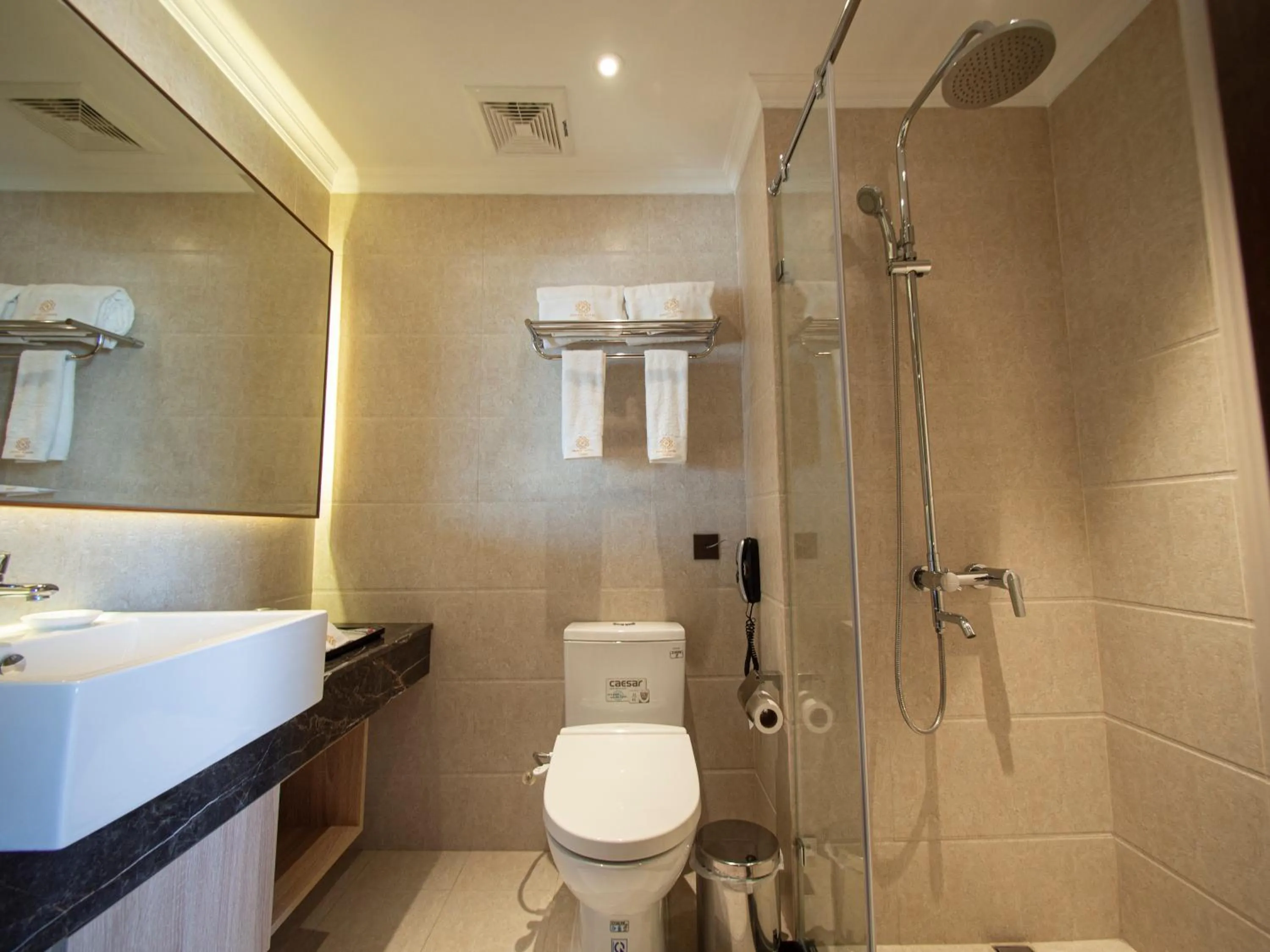 Bathroom in Prince Hotel