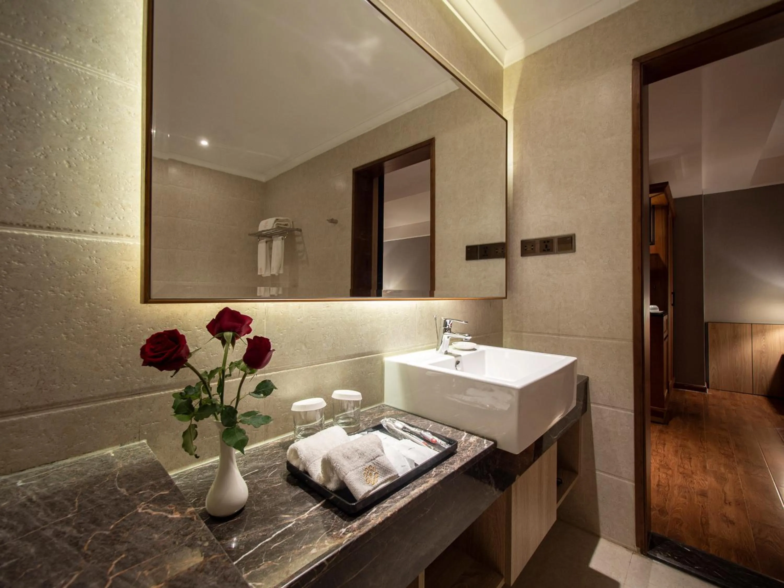 Bathroom in Prince Hotel