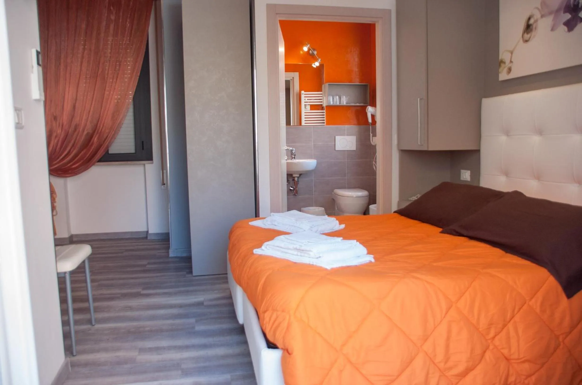 Bed in Albergo Villa Miraggio