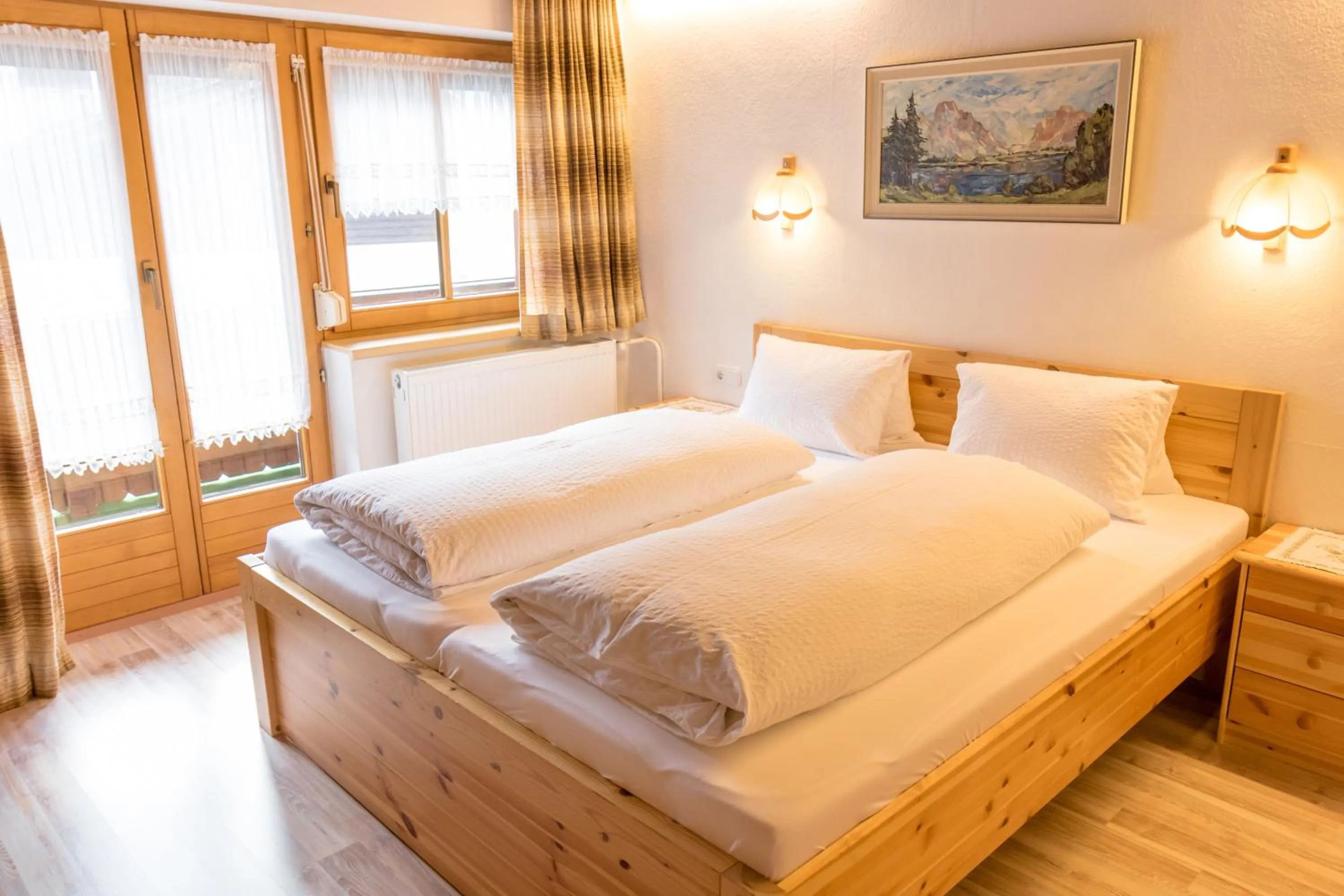 Bedroom, Bed in Landhaus Alpenrose