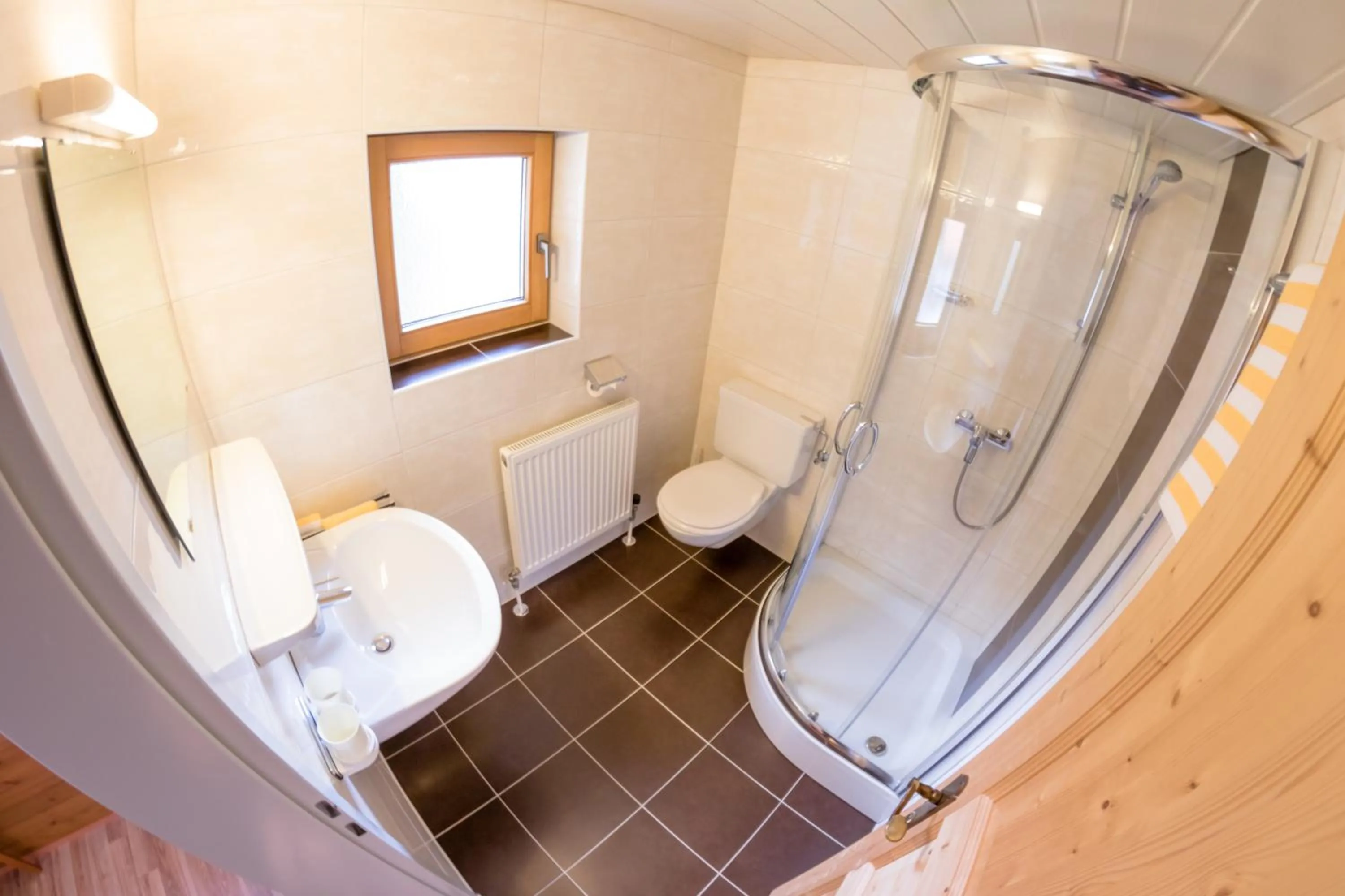 Shower in Landhaus Alpenrose
