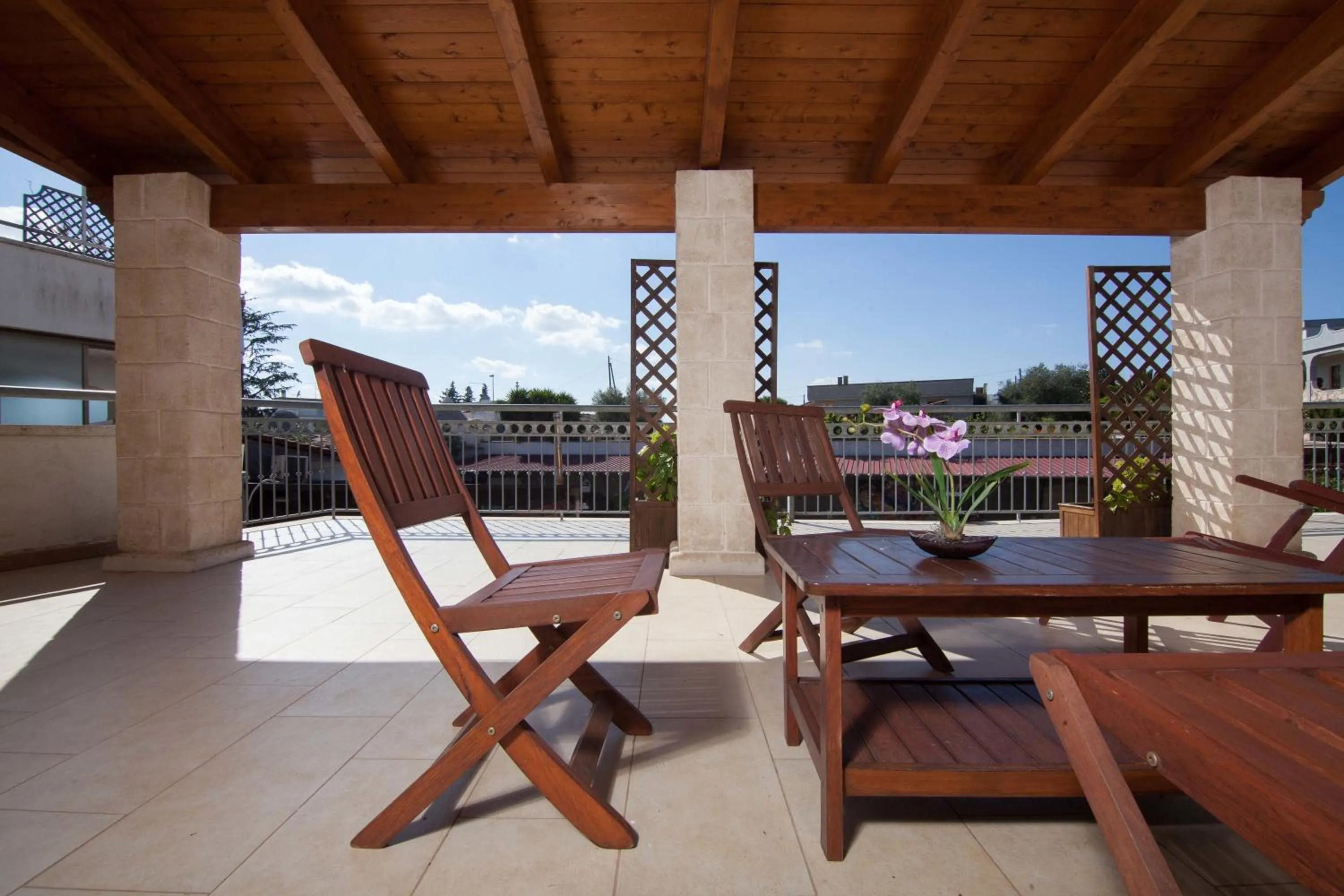 Balcony/Terrace in Hotel Donatello