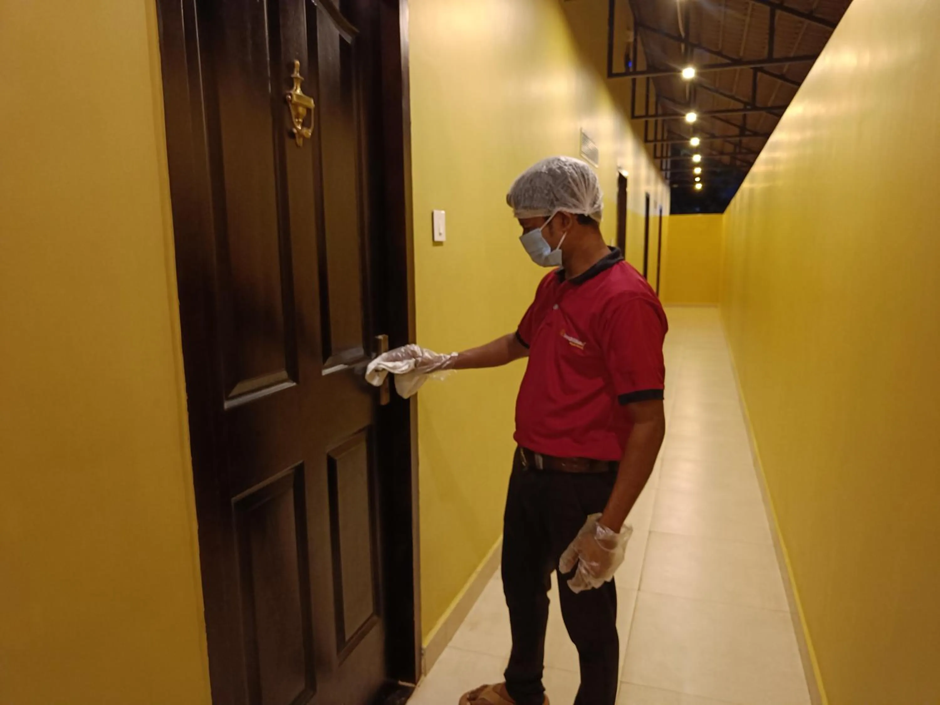 Staff in Hotel Comorin Grand