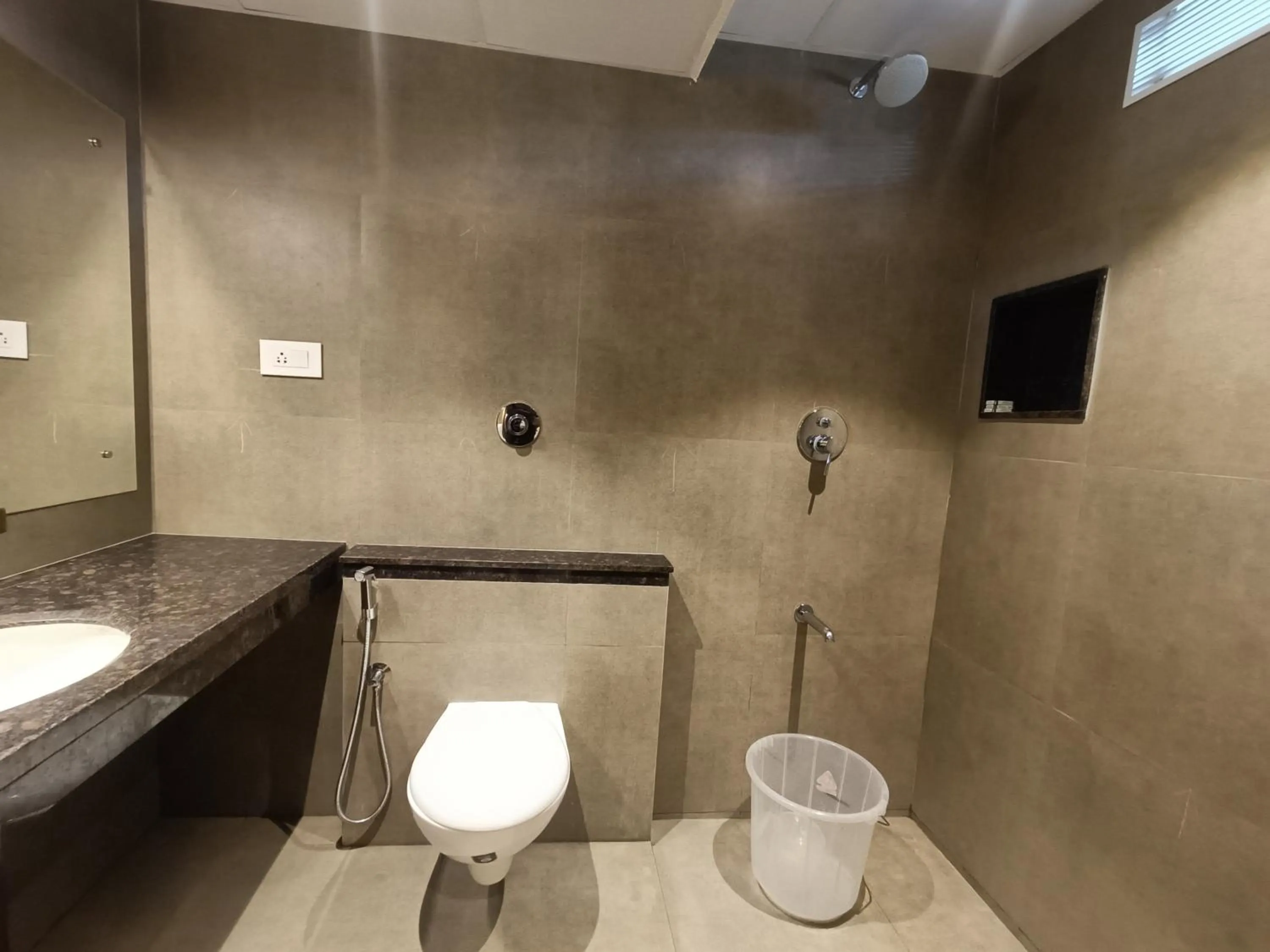 Toilet in Hotel Comorin Grand