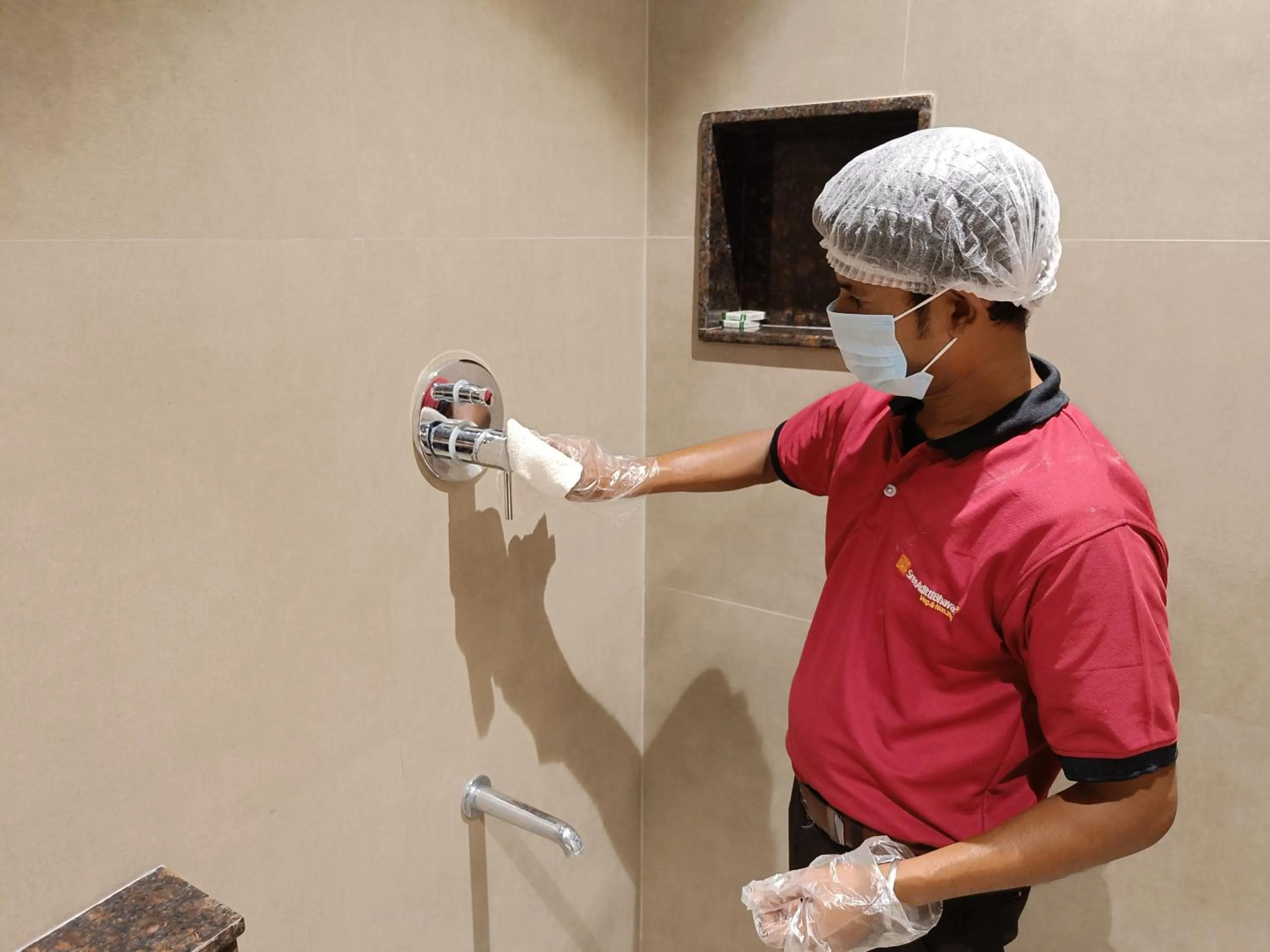 Staff in Hotel Comorin Grand