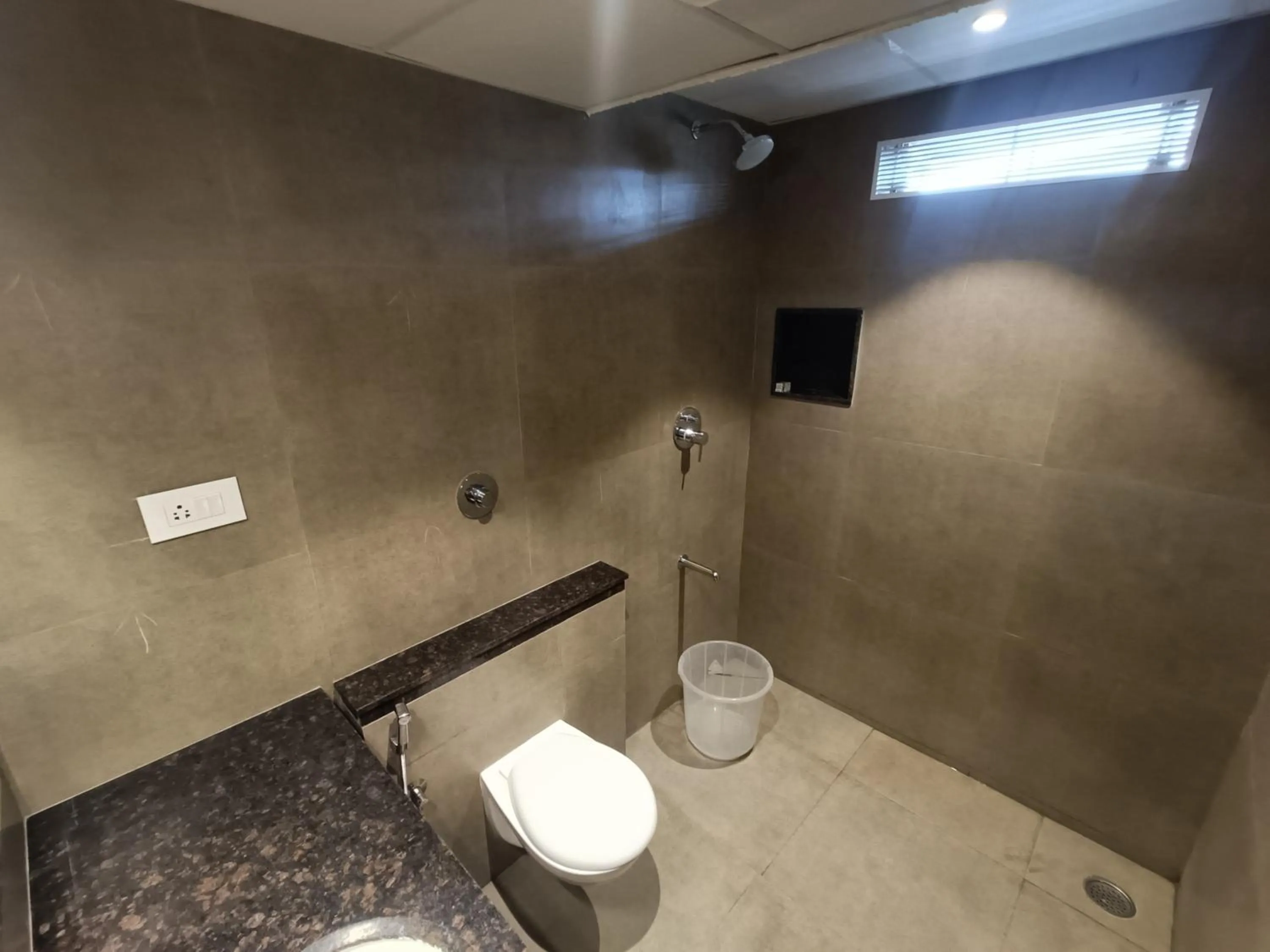 Toilet in Hotel Comorin Grand