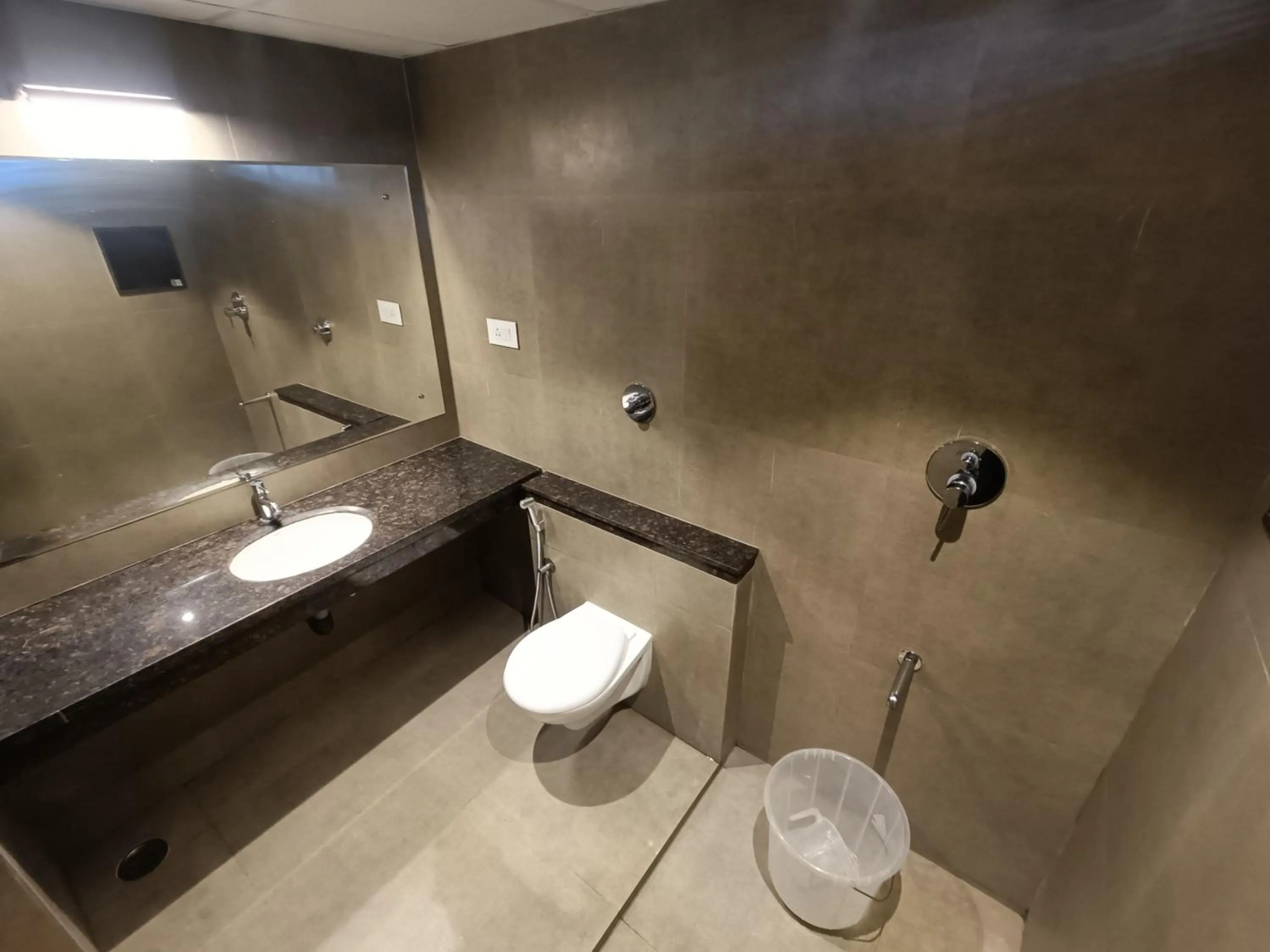 Toilet in Hotel Comorin Grand