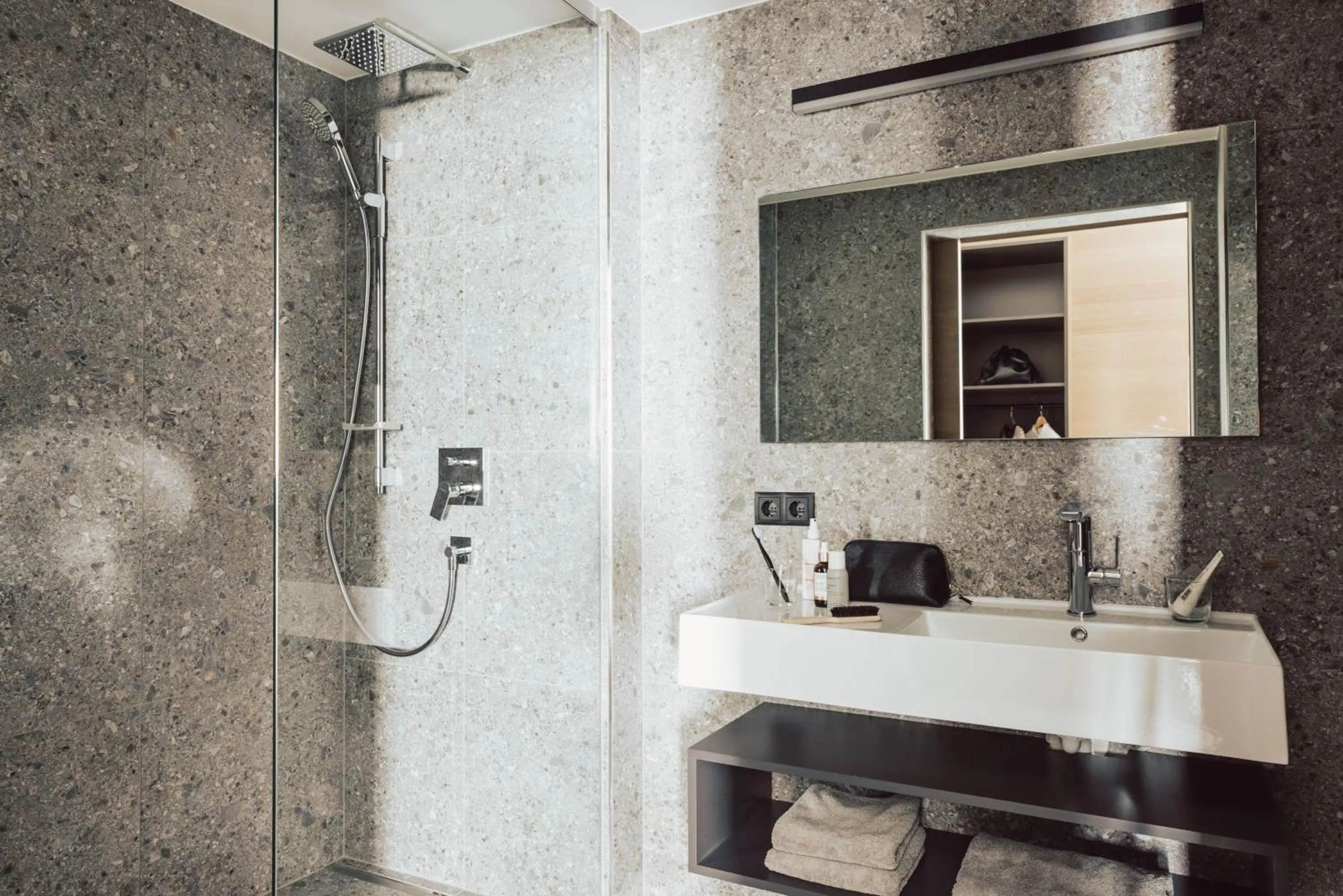 Bathroom in Hotel Lisl - Alpine Comfort