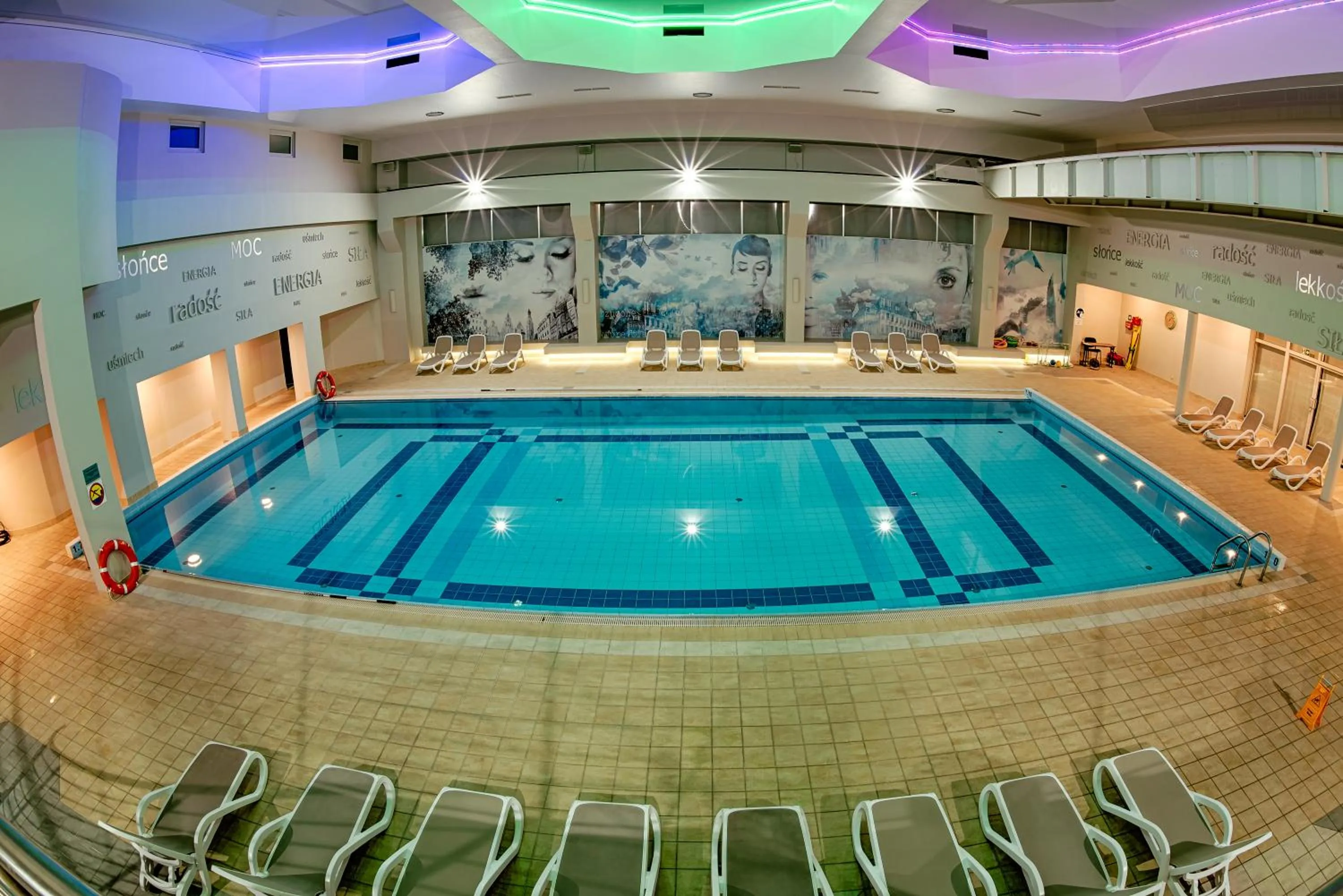 Swimming pool in Citi Hotel's Warszawa-Falenty