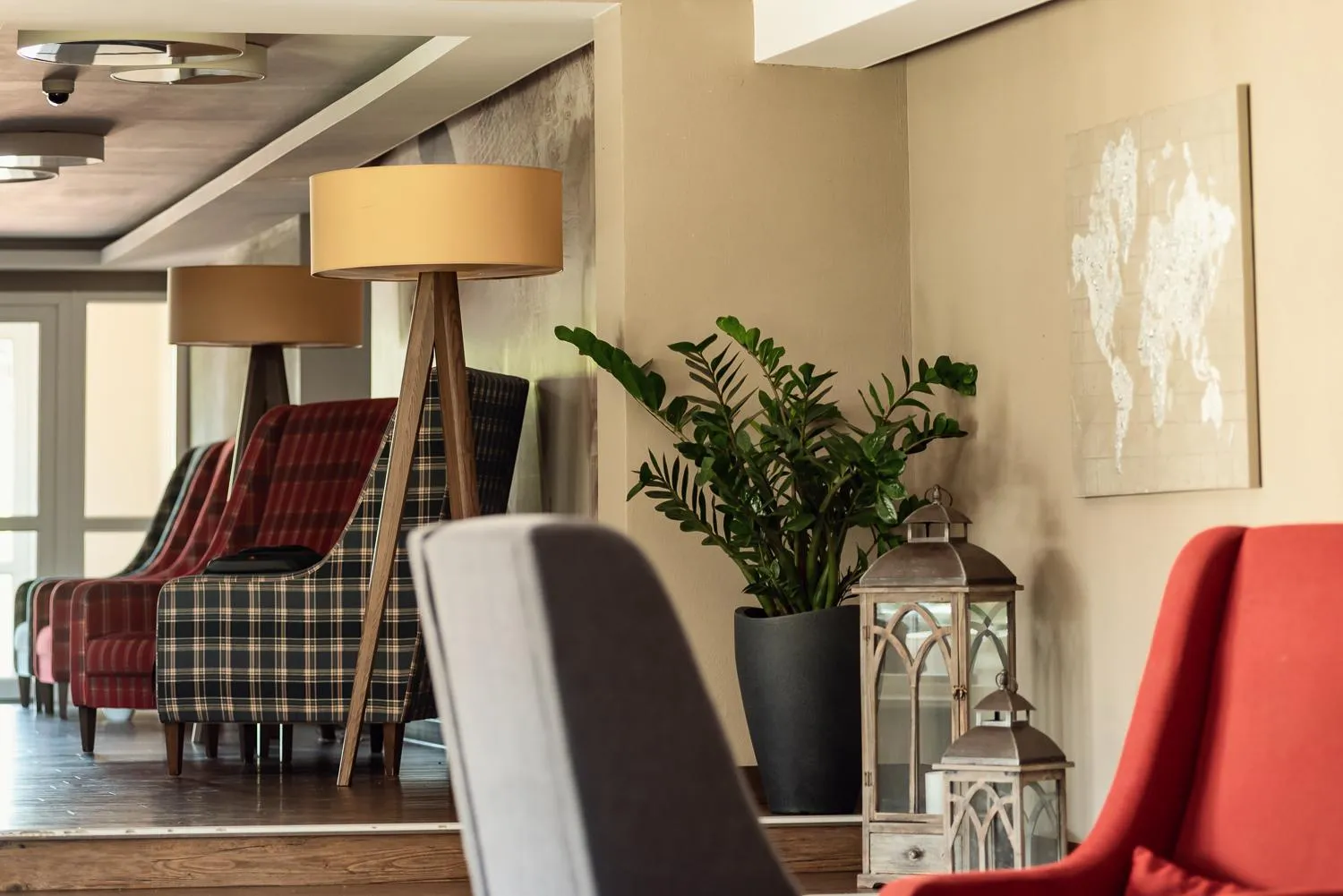 Lobby or reception in Citi Hotel's Warszawa-Falenty