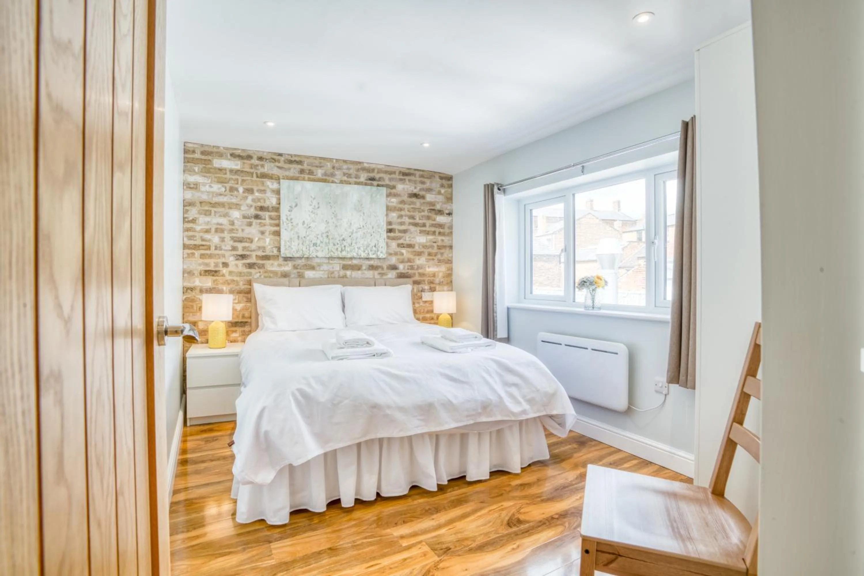 Bedroom, Bed in Suite 2- 2 Bed Apartment