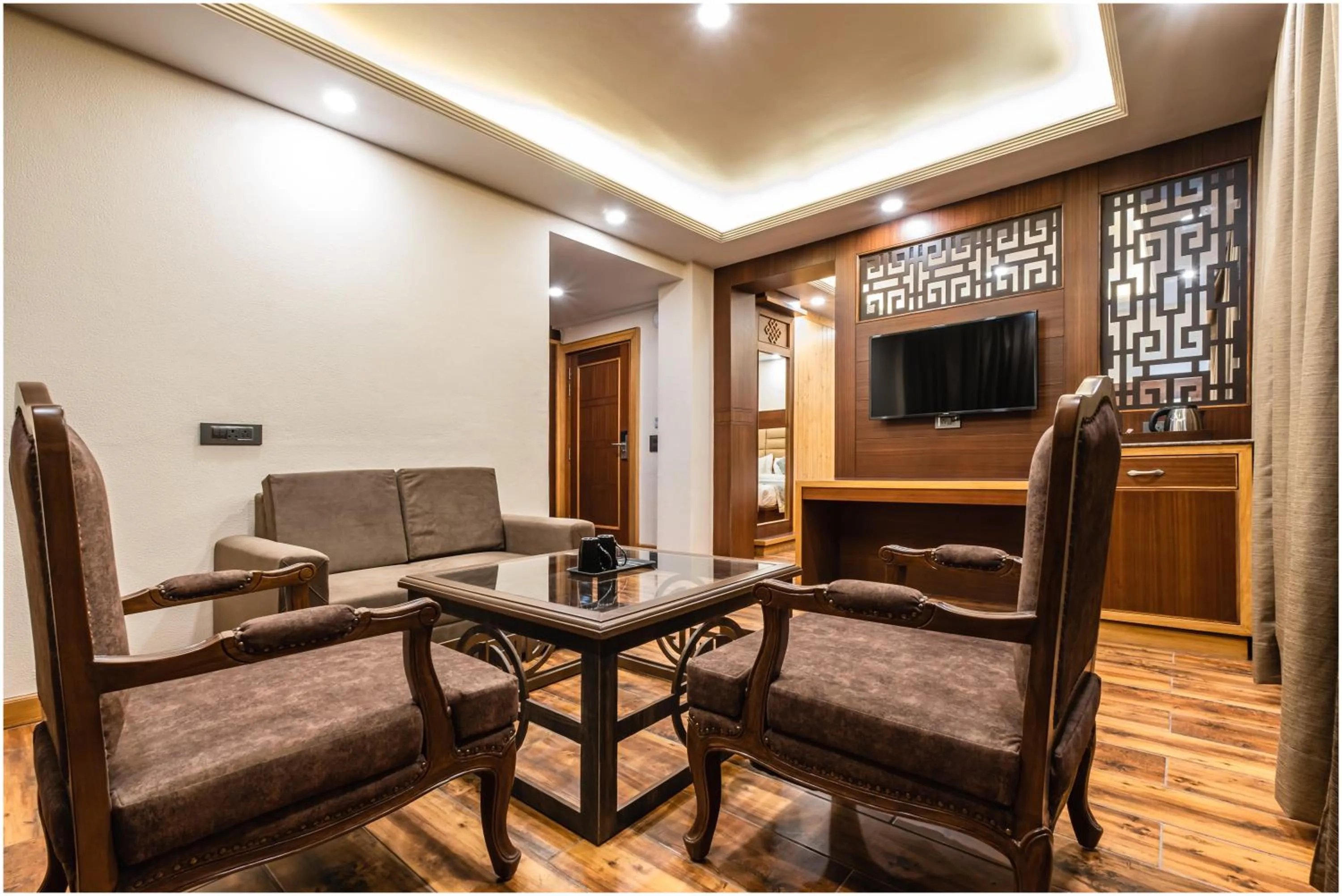 Living room in The Gawaling ladakh