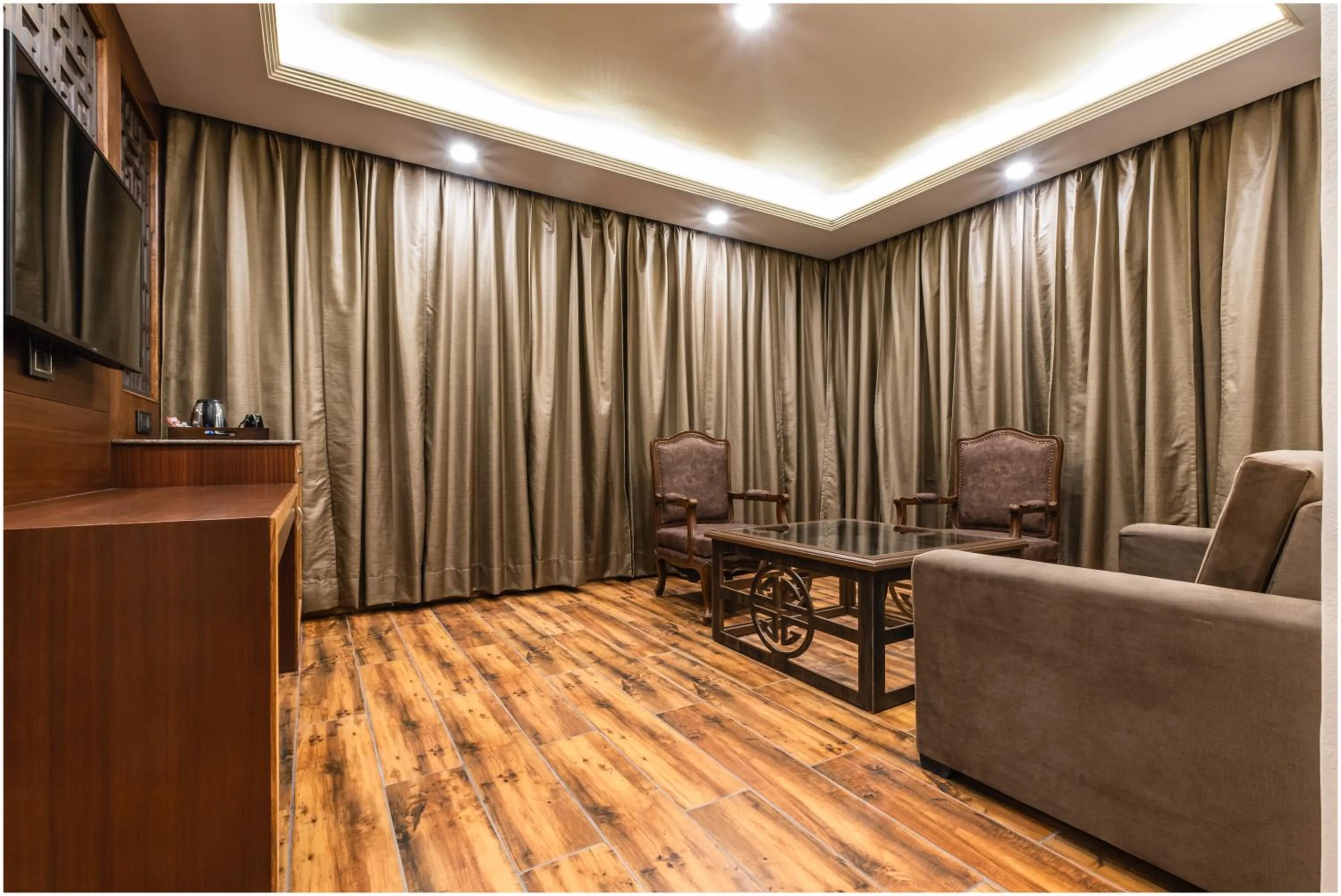 Living room in The Gawaling ladakh