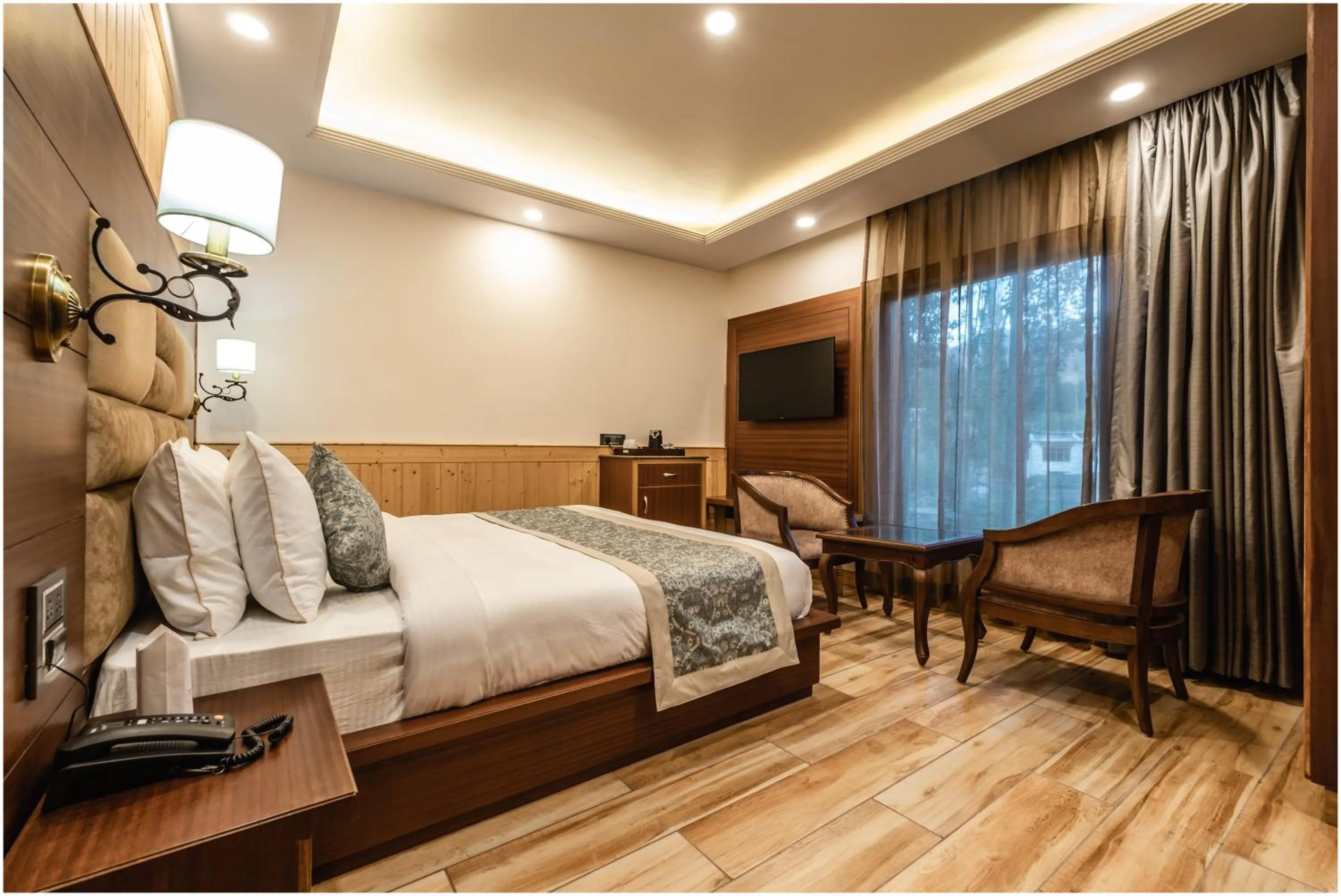 Photo of the whole room, Bed in The Gawaling ladakh