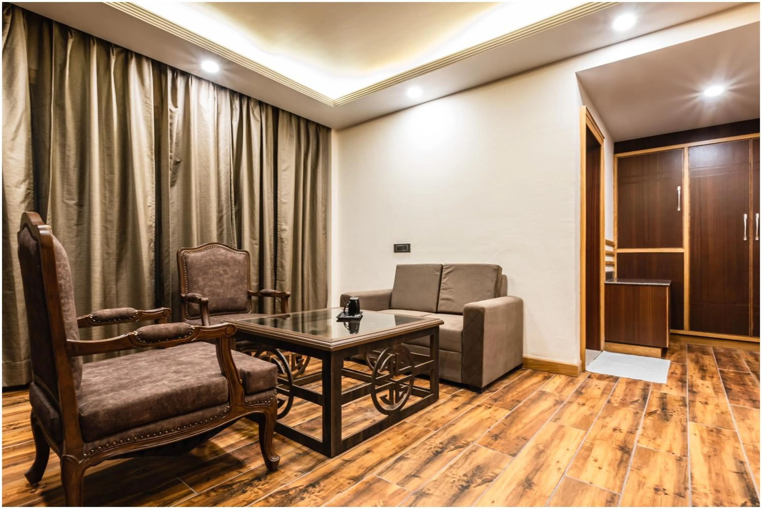 Living room in The Gawaling ladakh