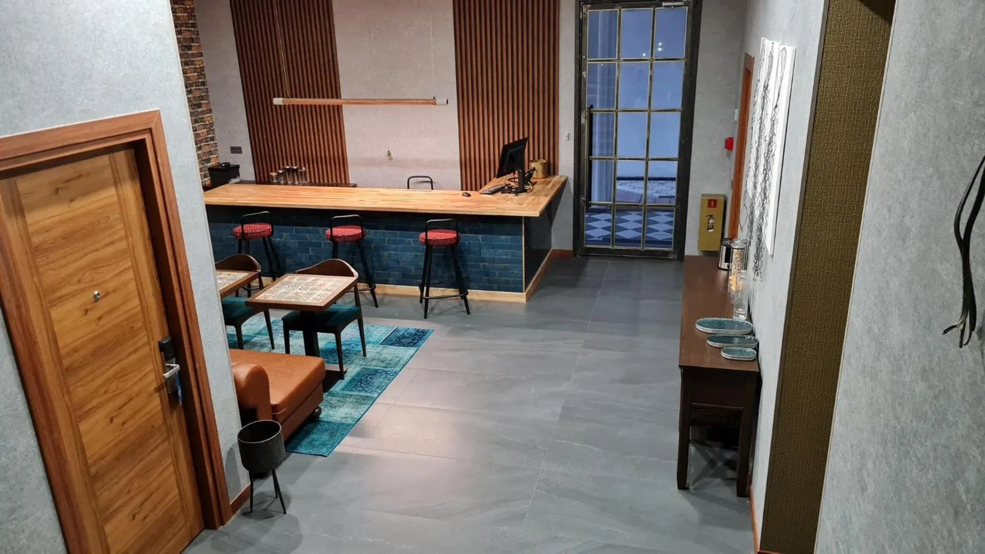 Lobby or reception in TownHouse Tbilisi Boutique Hotel