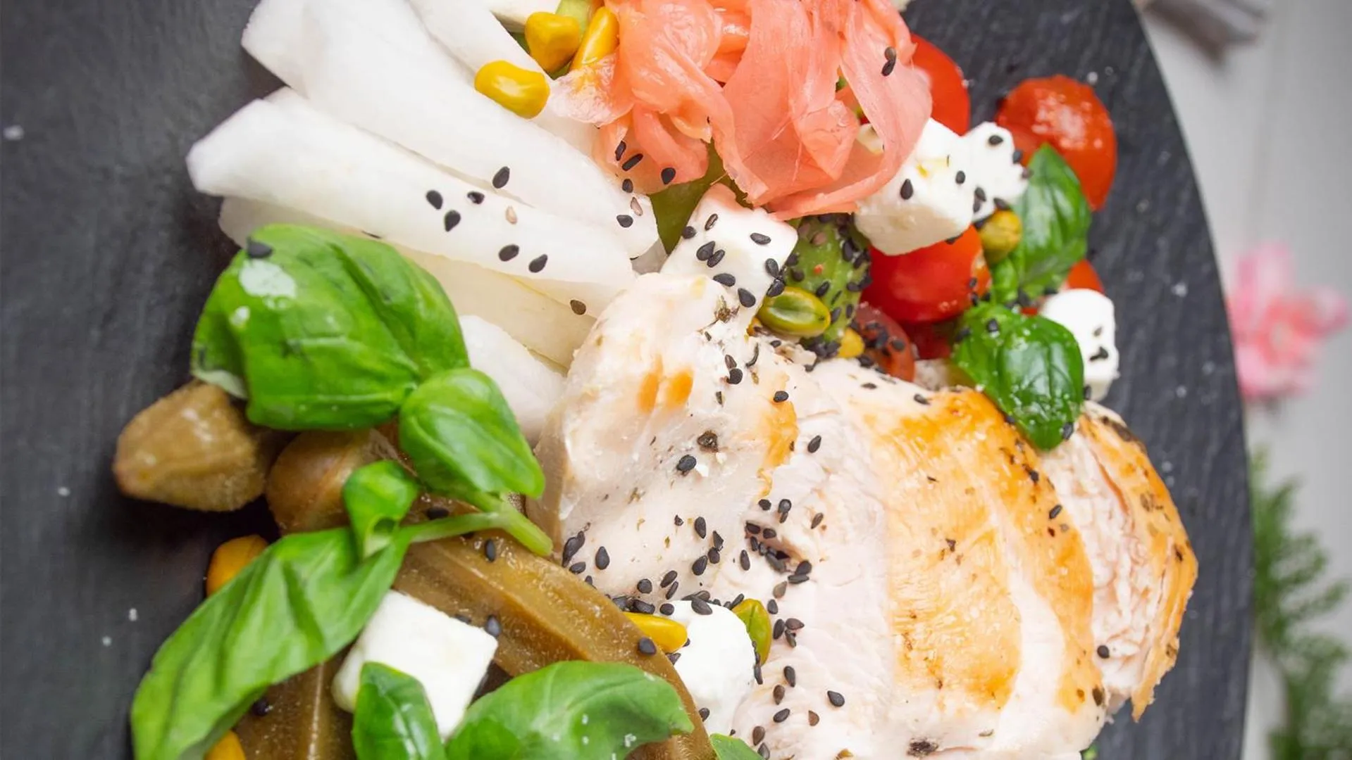 Food close-up in TownHouse Tbilisi Boutique Hotel