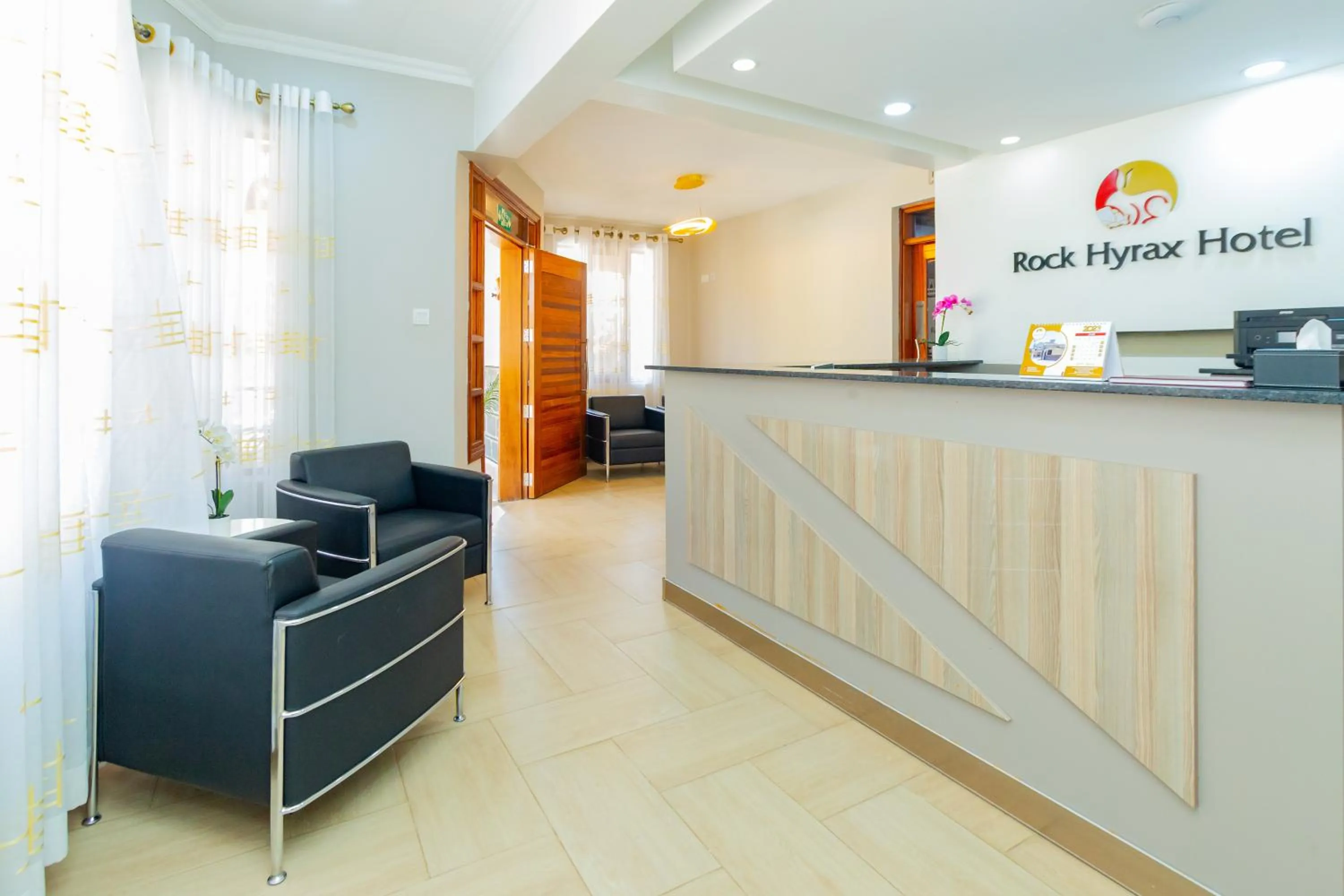 Lobby or reception in Rock Hyrax Hotel