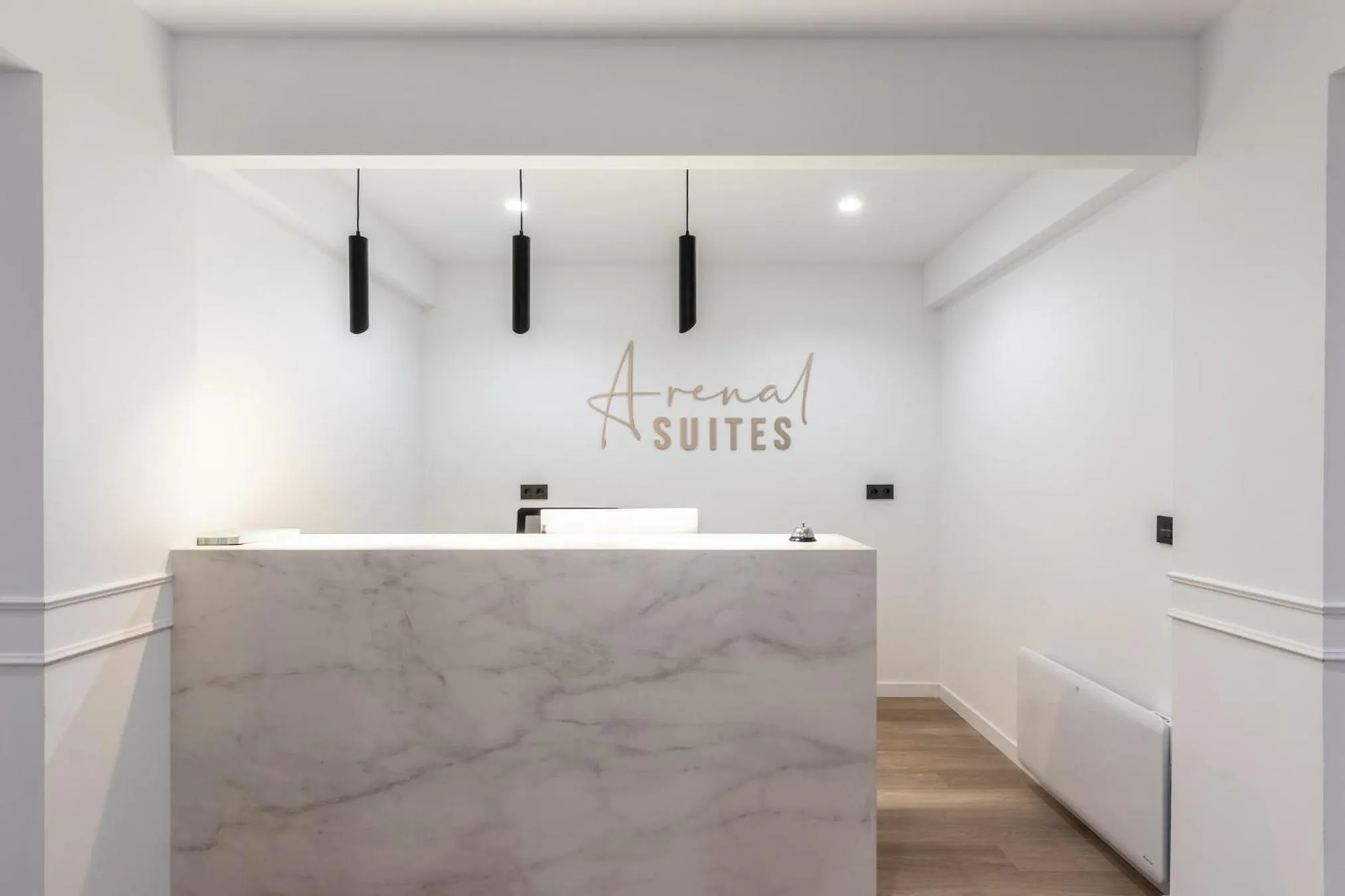 Lobby or reception in Arenal Suites Bilbao