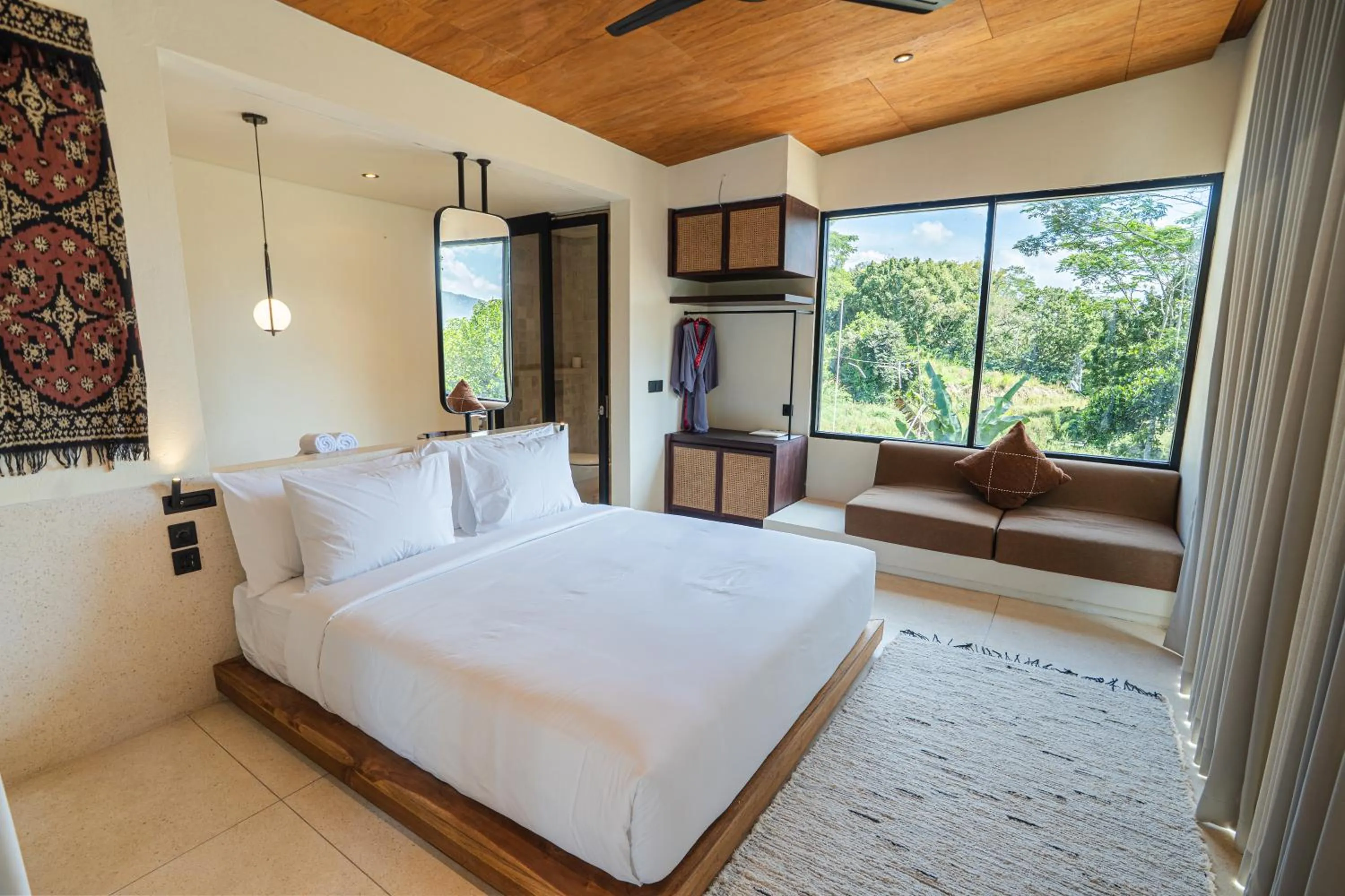 Bedroom, Bed in Desa Oculus