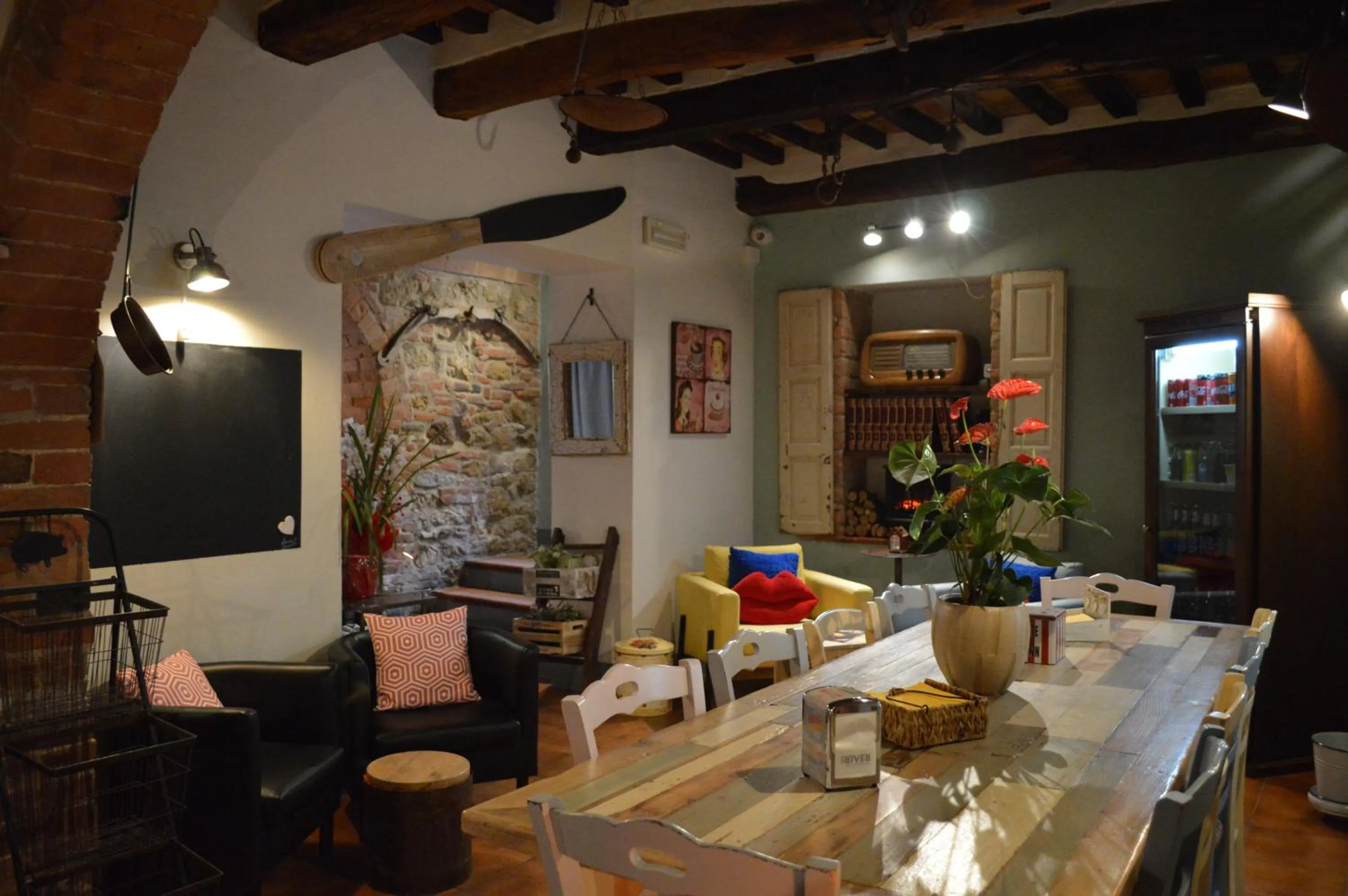 Seating area in Locanda di CasalMustia