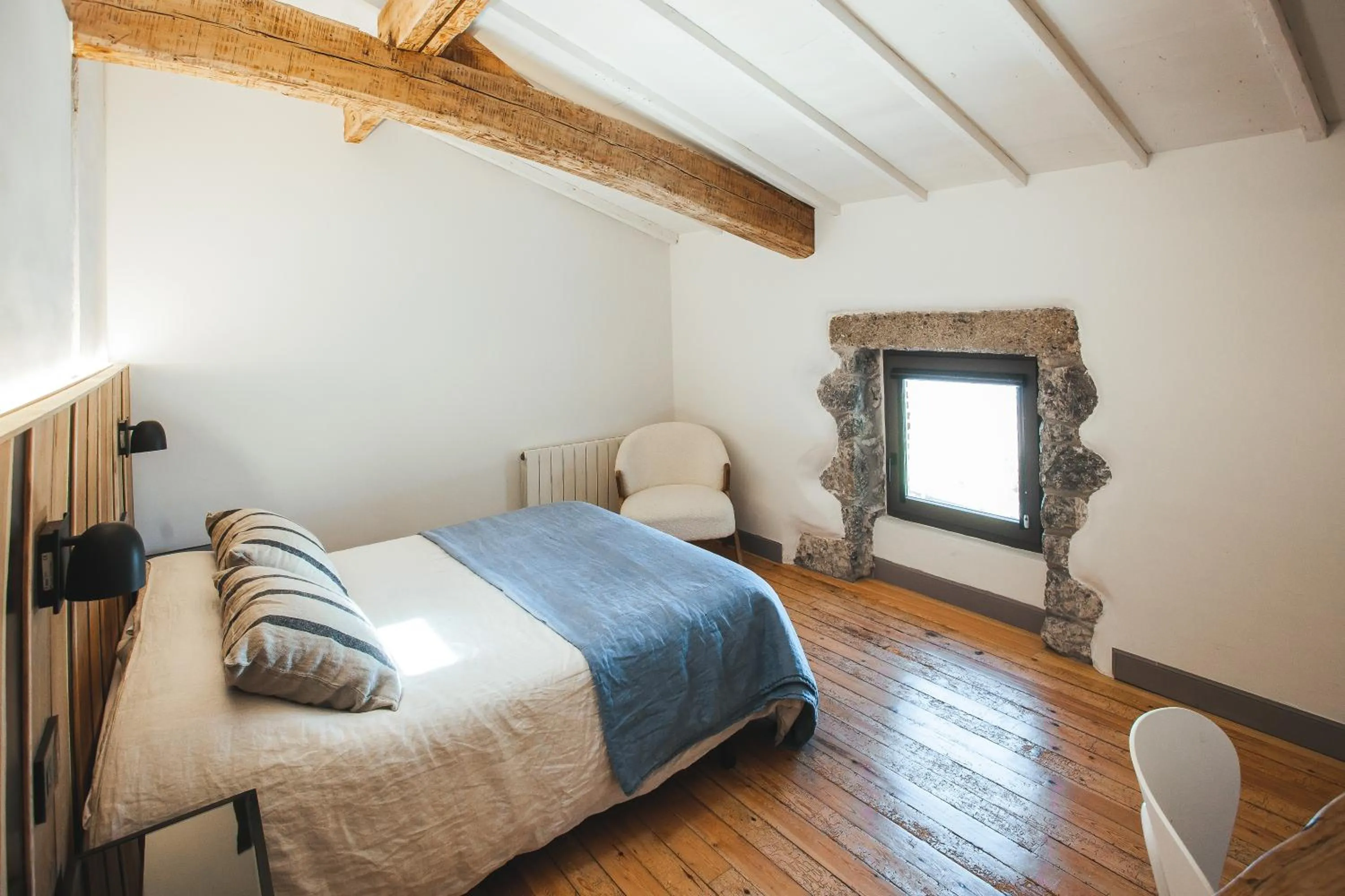 Bed in Hotel Arimune