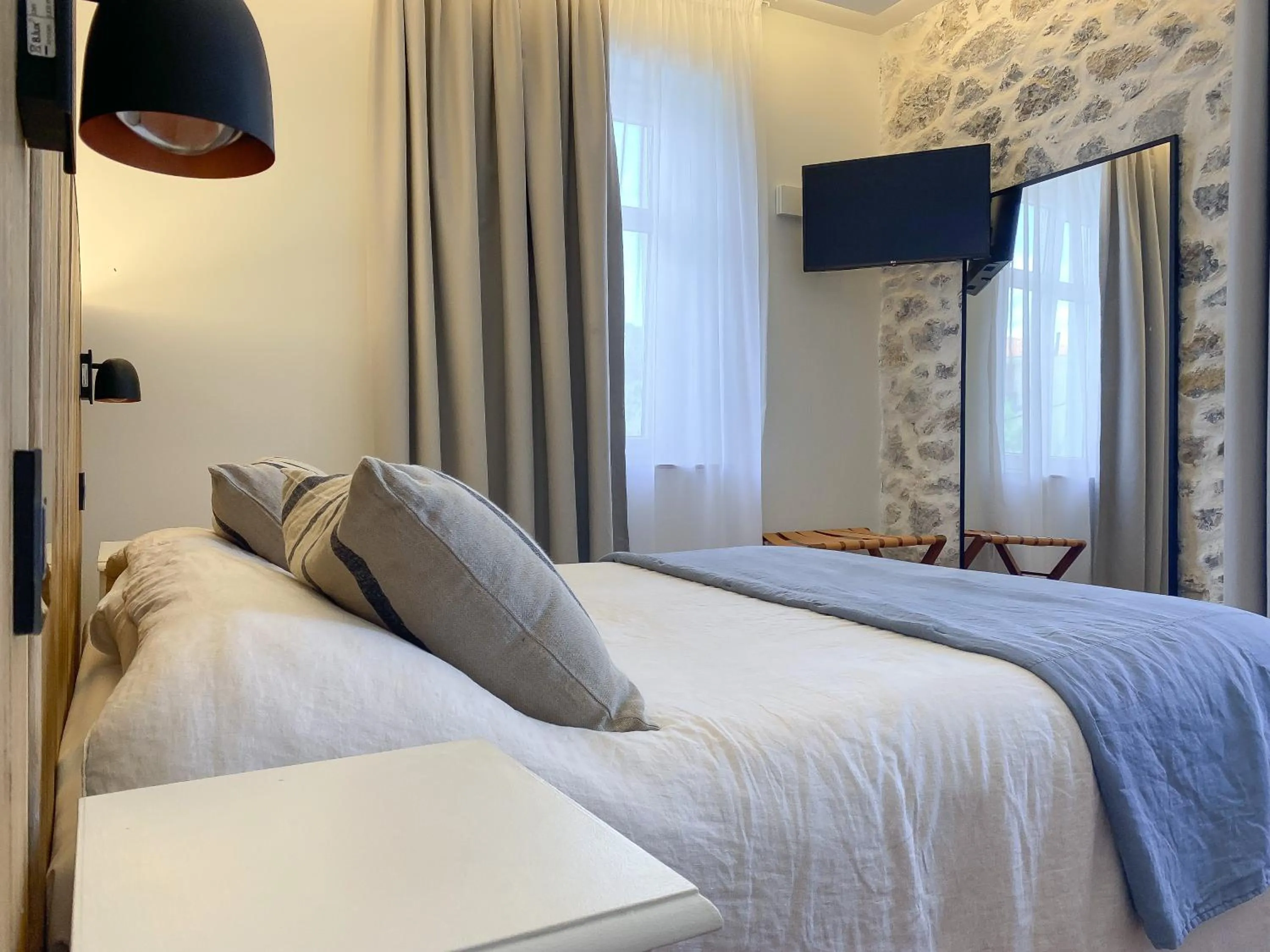 Bed in Hotel Arimune